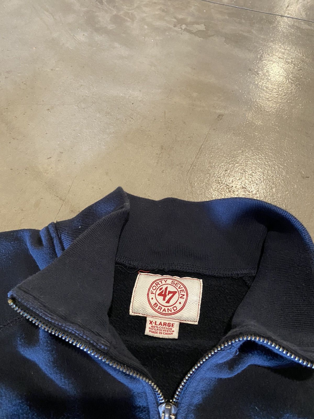 47 Brand × Vintage NFL Chicago Bears HalfZip Jacket Size US XL / EU 56 / 4 - 6 Thumbnail