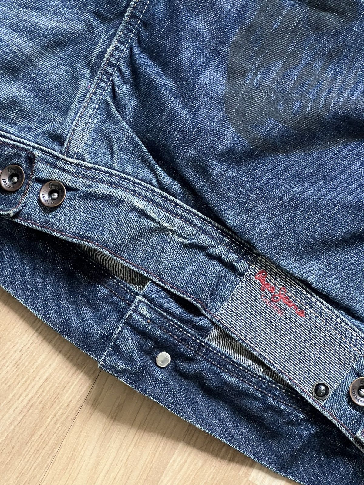 Pepe Jeans Vintage avant garde if six was nine style denim jacket 90s Size US M / EU 48-50 / 2 - 4 Thumbnail