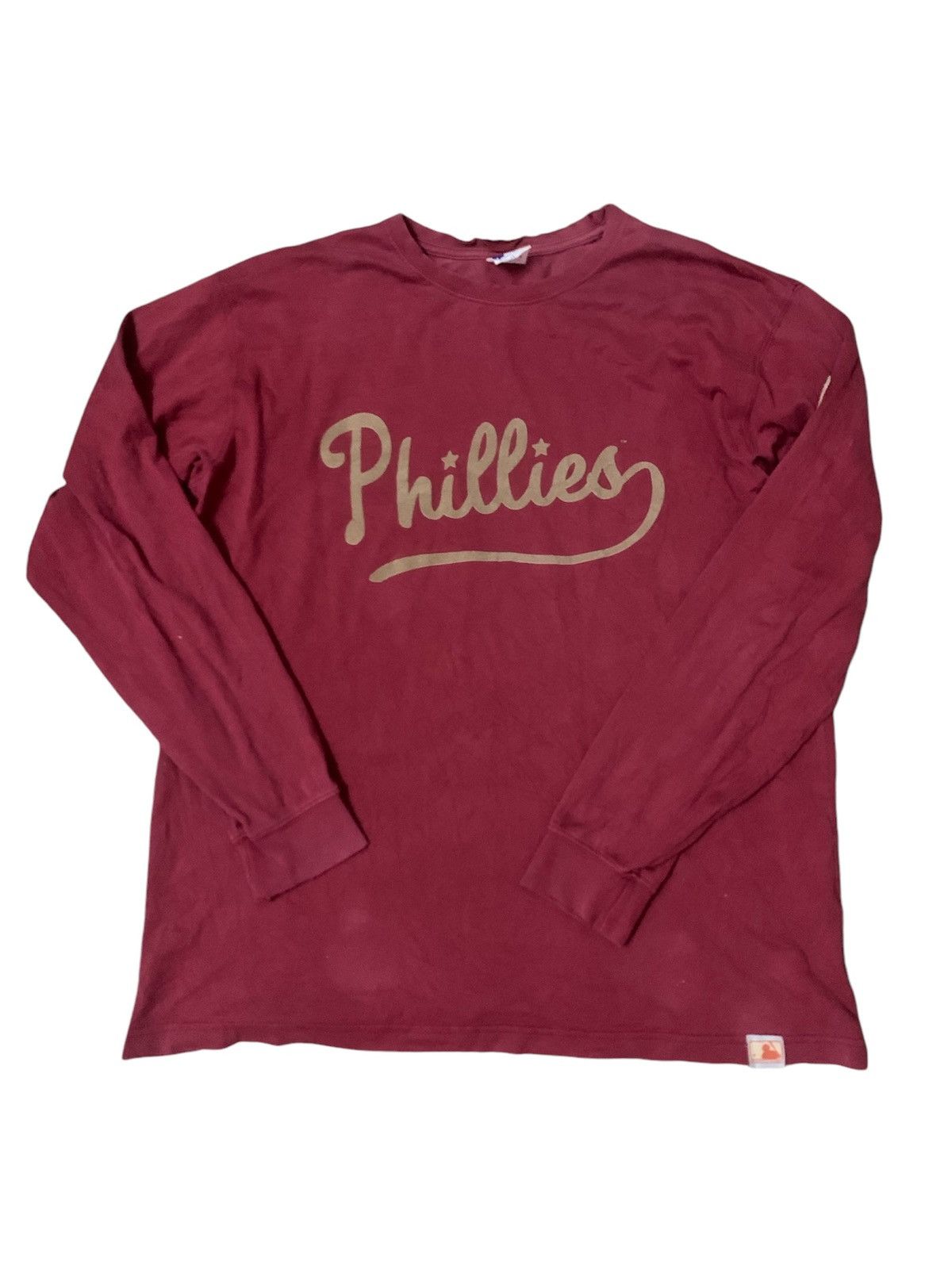MLB × Vintage Philadelphia Phillies Long Sleeve MLB Tee Size US XL / EU 56 / 4 - 1 Thumbnail