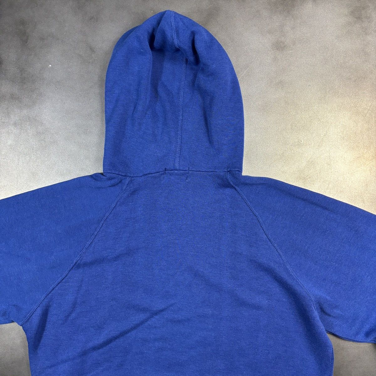 Champion × Other × Vintage 1980s Raglan Hoodie Vintage Pullover Sweatshirt 50/50 Blue Size US M / EU 48-50 / 2 - 7 Thumbnail
