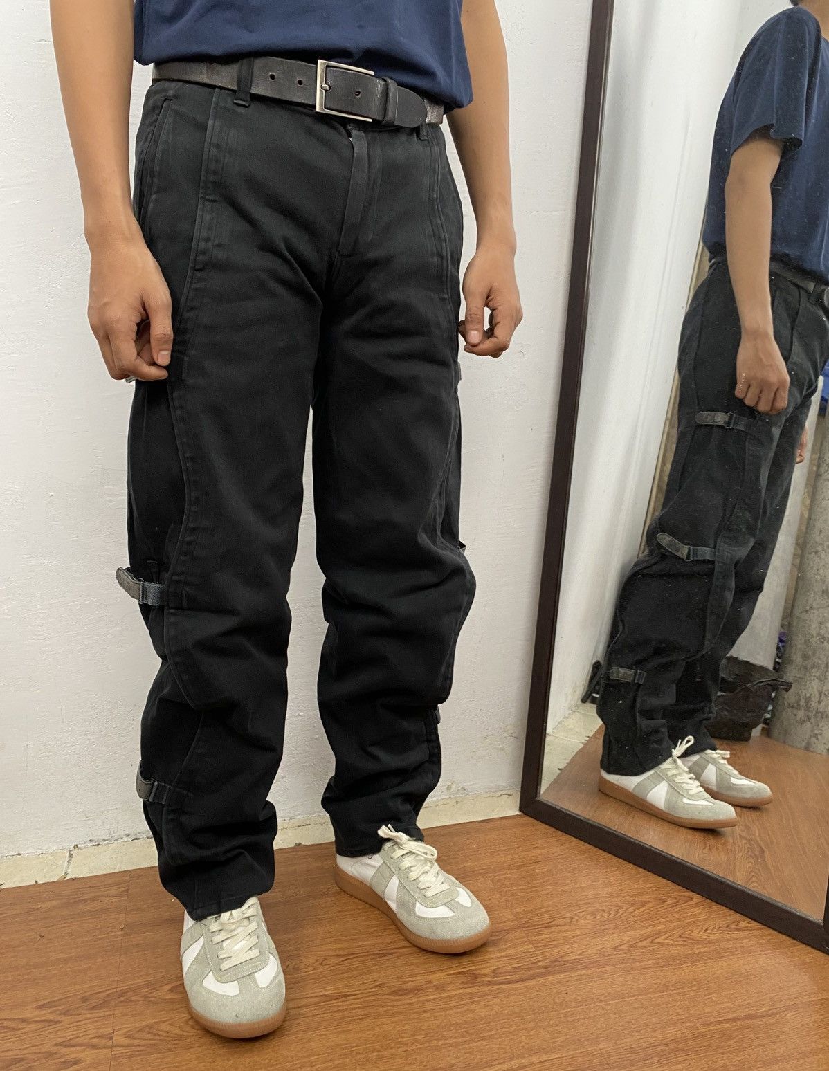 Issey Miyake Issey miyake bondage velcro pants Size US 30 / EU 46 - 4 Thumbnail