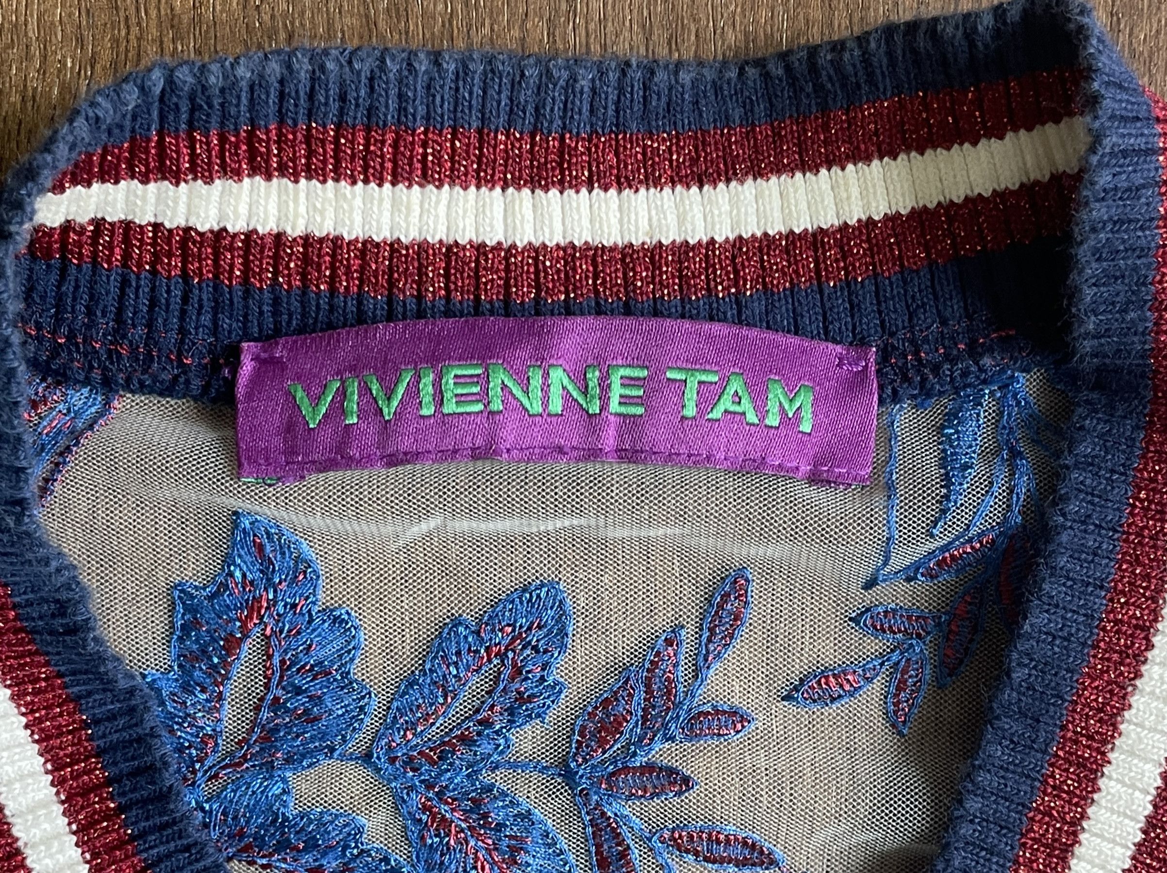Vivienne Tam VIVIENNE TAM Flower Embroidery Size S / US 4 / IT 40 - 4 Thumbnail