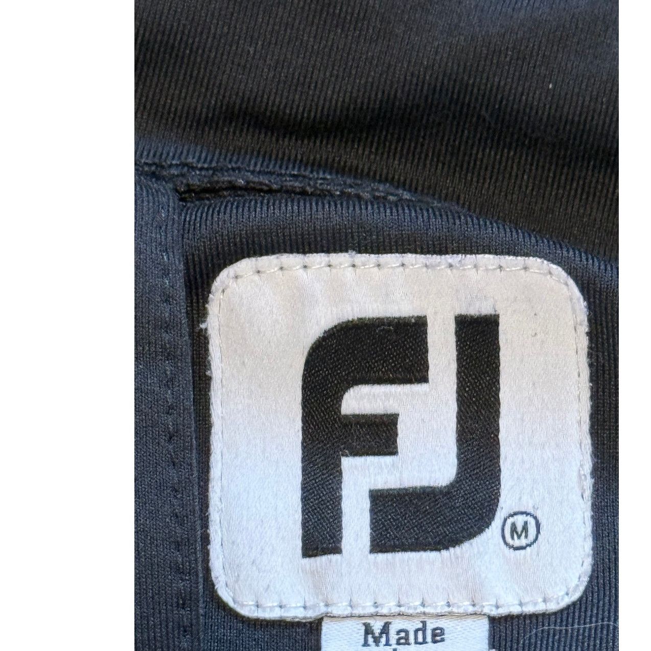 Footjoy Footjoy Jacket Men Medium Black Full Zip Golf Outdoor Hiking Size US M / EU 48-50 / 2 - 6 Thumbnail