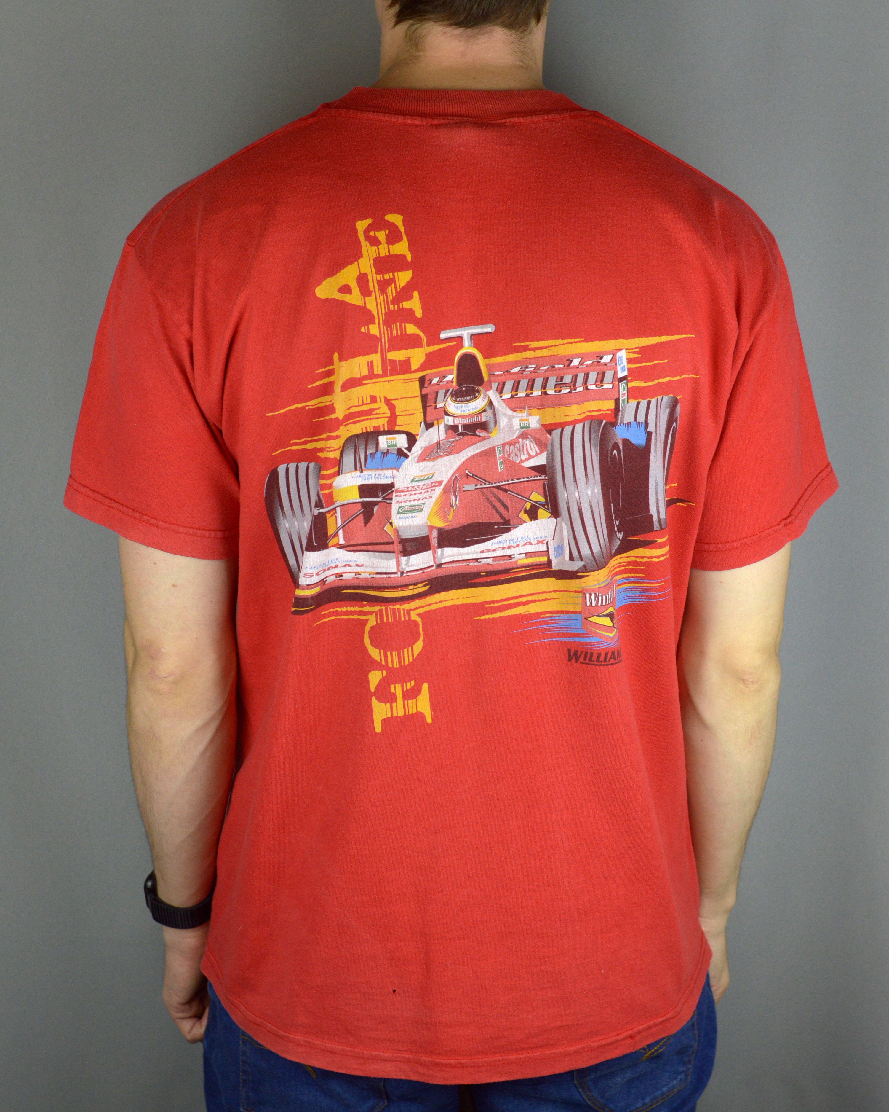 Vintage Vintage Williams F1 90s t shirt Size US L / EU 52-54 / 3 - 1 Thumbnail