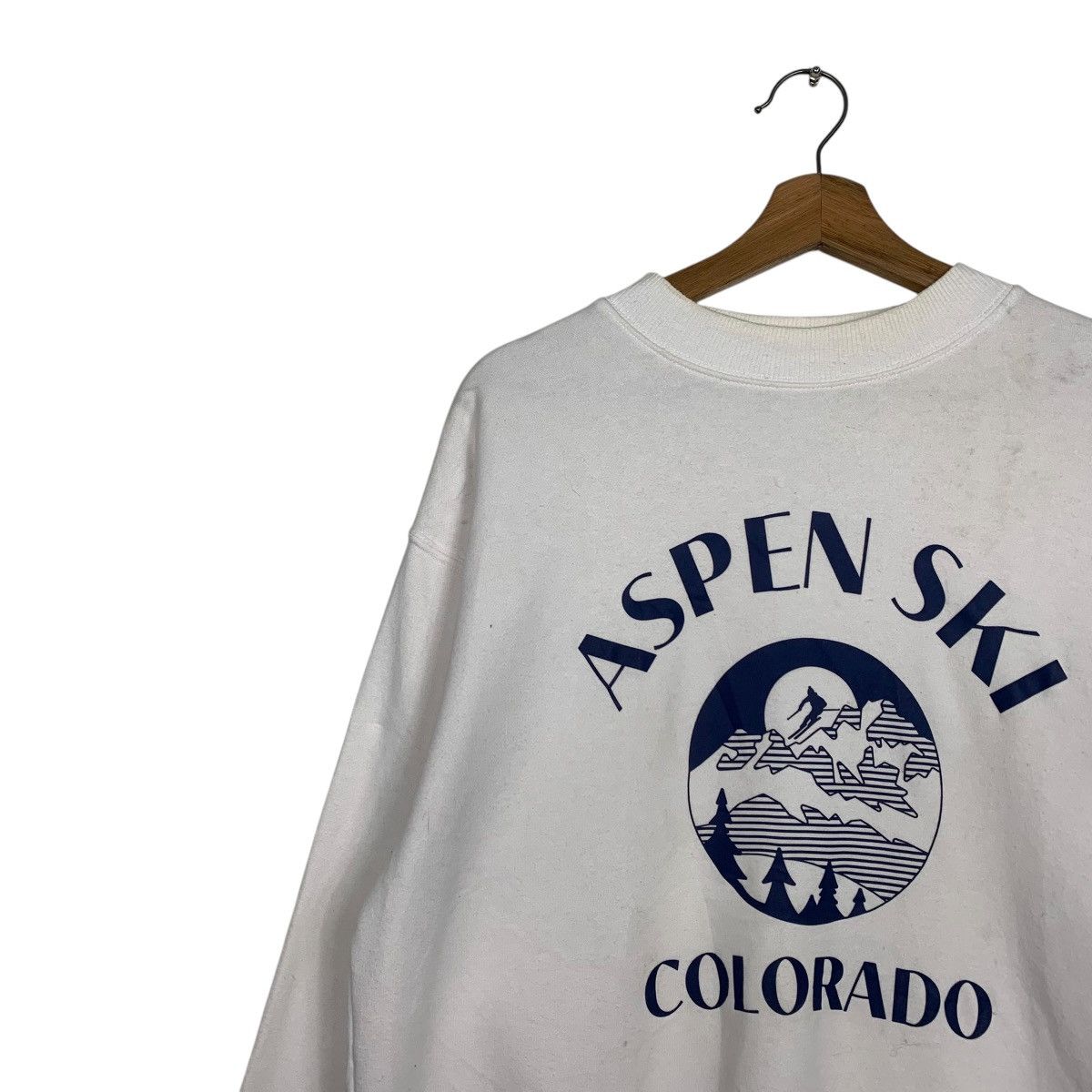 Japanese Brand Aspen Ski Colorado Crewneck Sweatshirt Size US L / EU 52-54 / 3 - 6 Thumbnail
