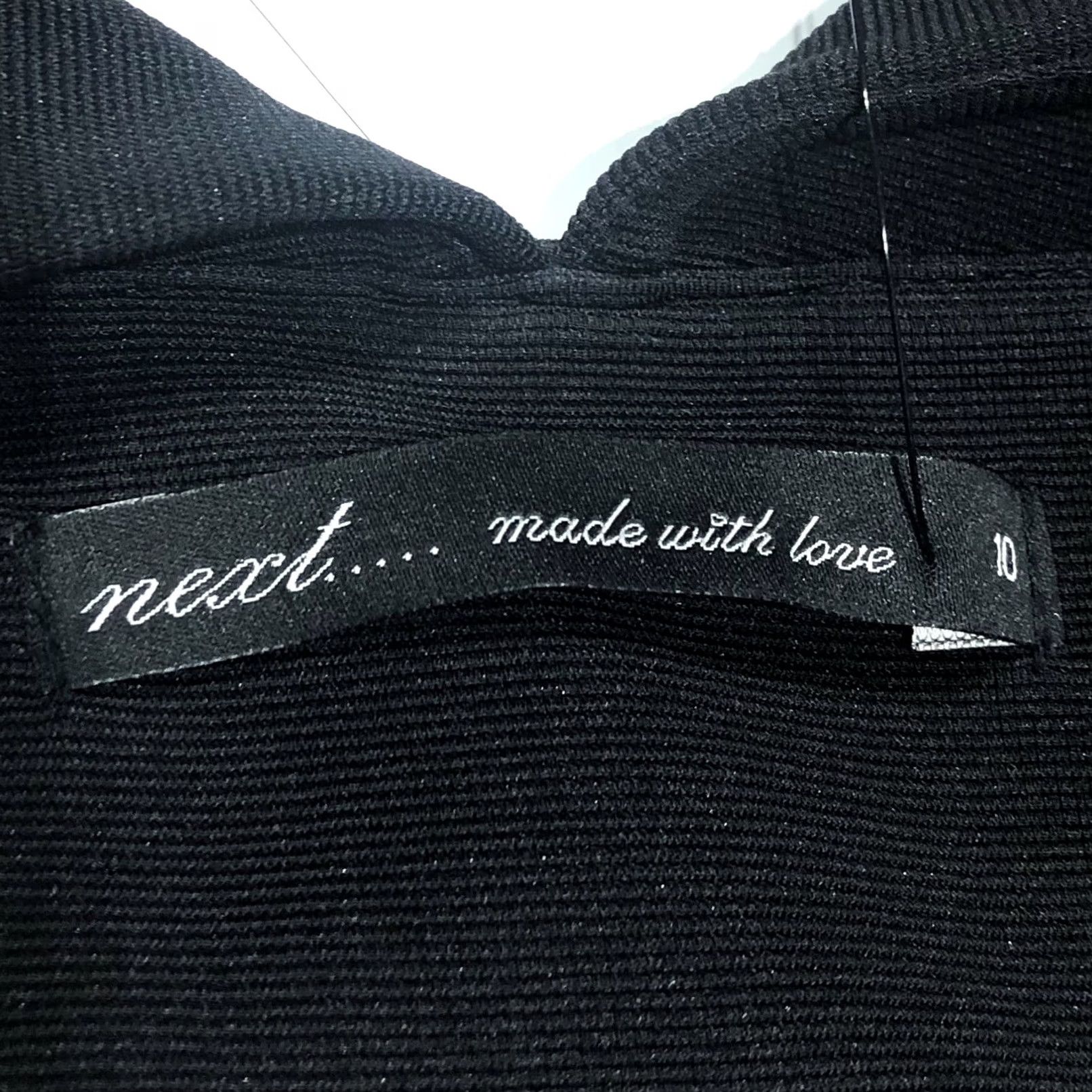 NEXT Next Black Sleeveless Dress UK 10 Womens BNWT - £40.00 Size L / US 10 / IT 46 - 5 Thumbnail