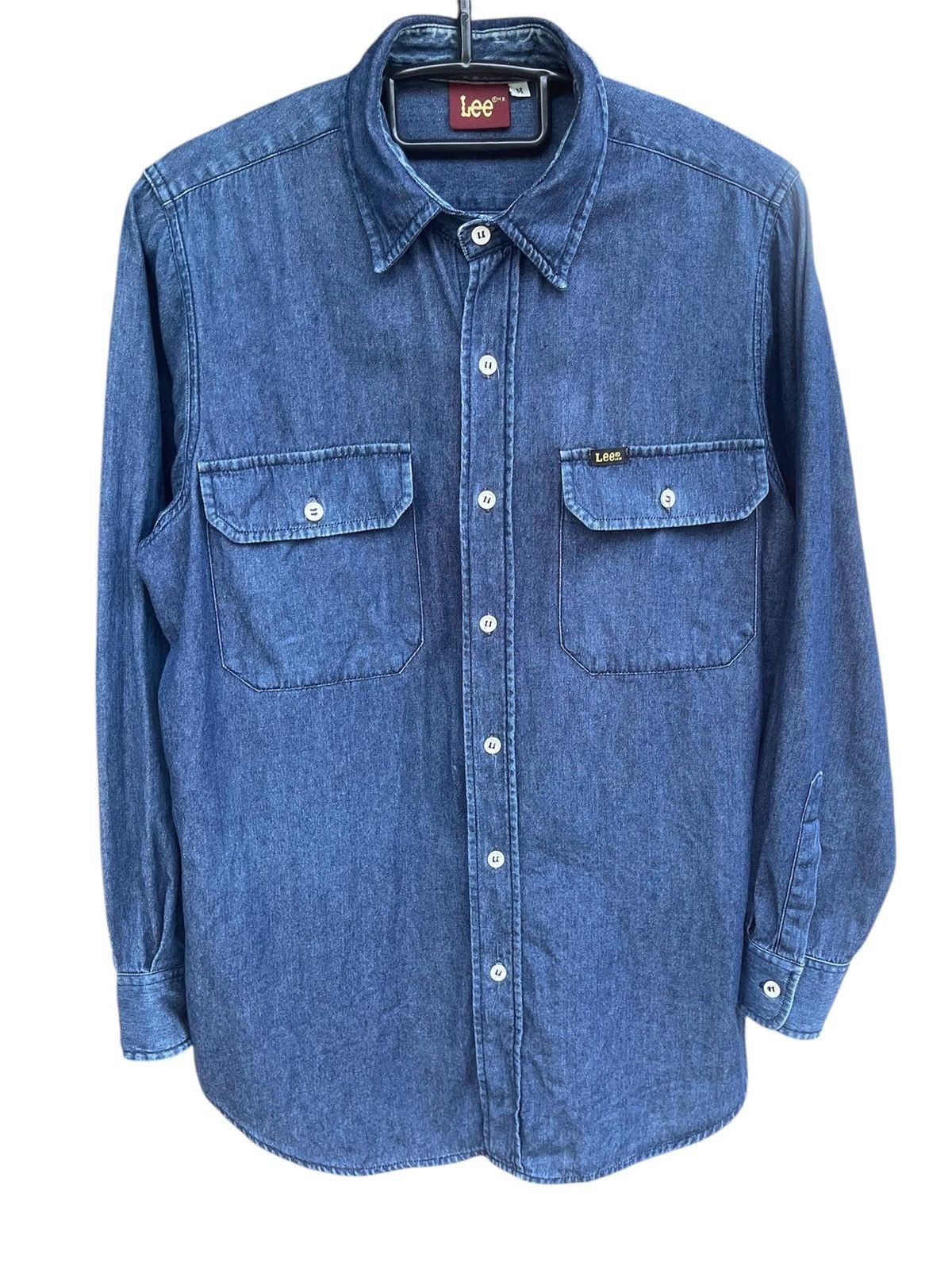 Lee Lee Denim Western Shirt Indigo Size US M / EU 48-50 / 2 - 1 Thumbnail