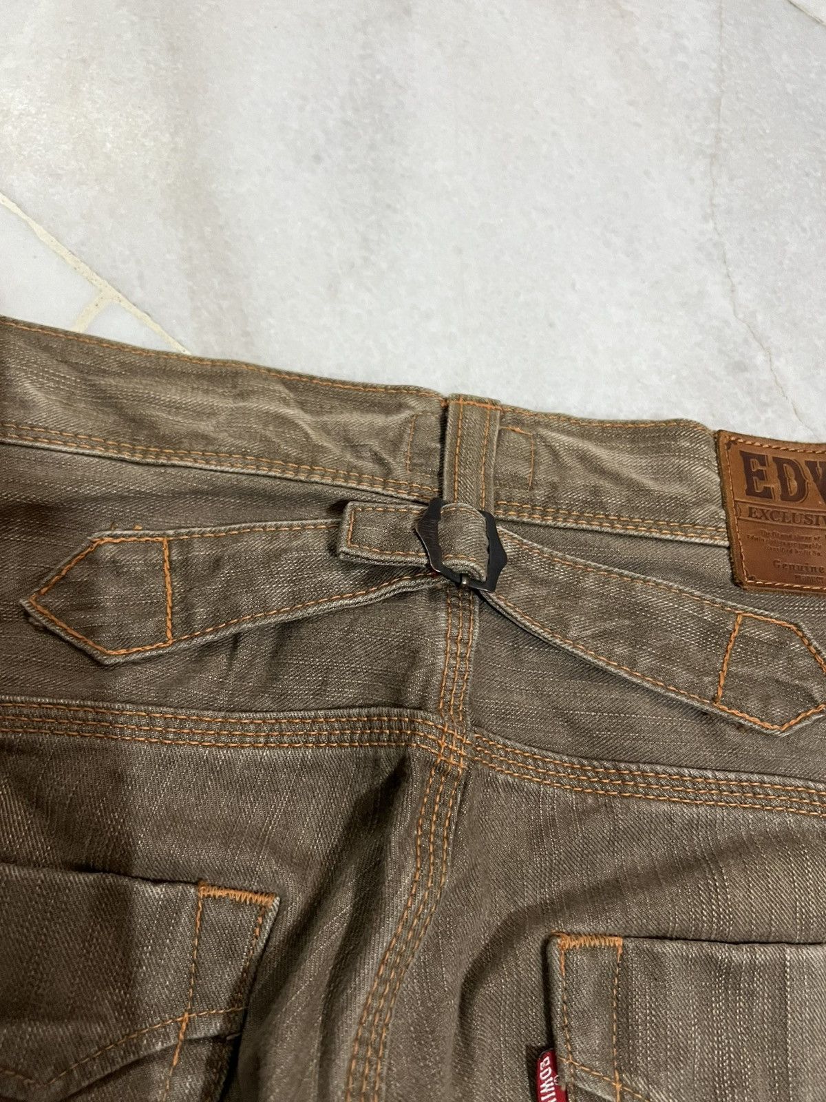 Edwin FLARE 90s EDWIN EXCLUSIVE VINTAGE XV CLAW JEAN Size US 33 - 20 Thumbnail