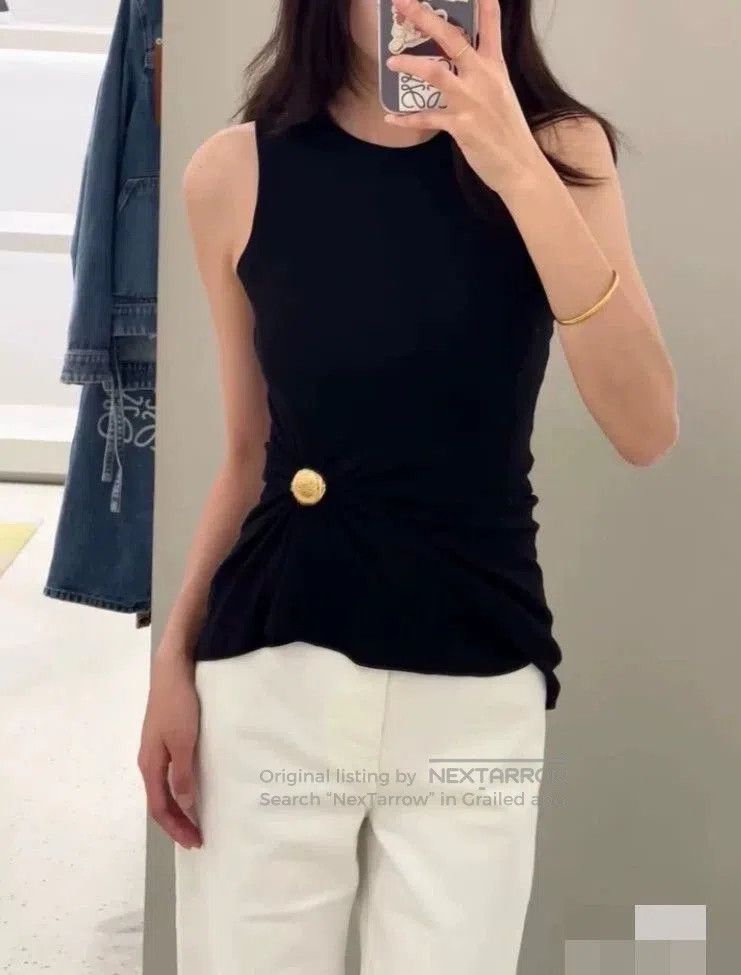 Loewe Loewe Sleeveless Knit Top. Size US M / EU 48-50 / 2 - 2 Thumbnail