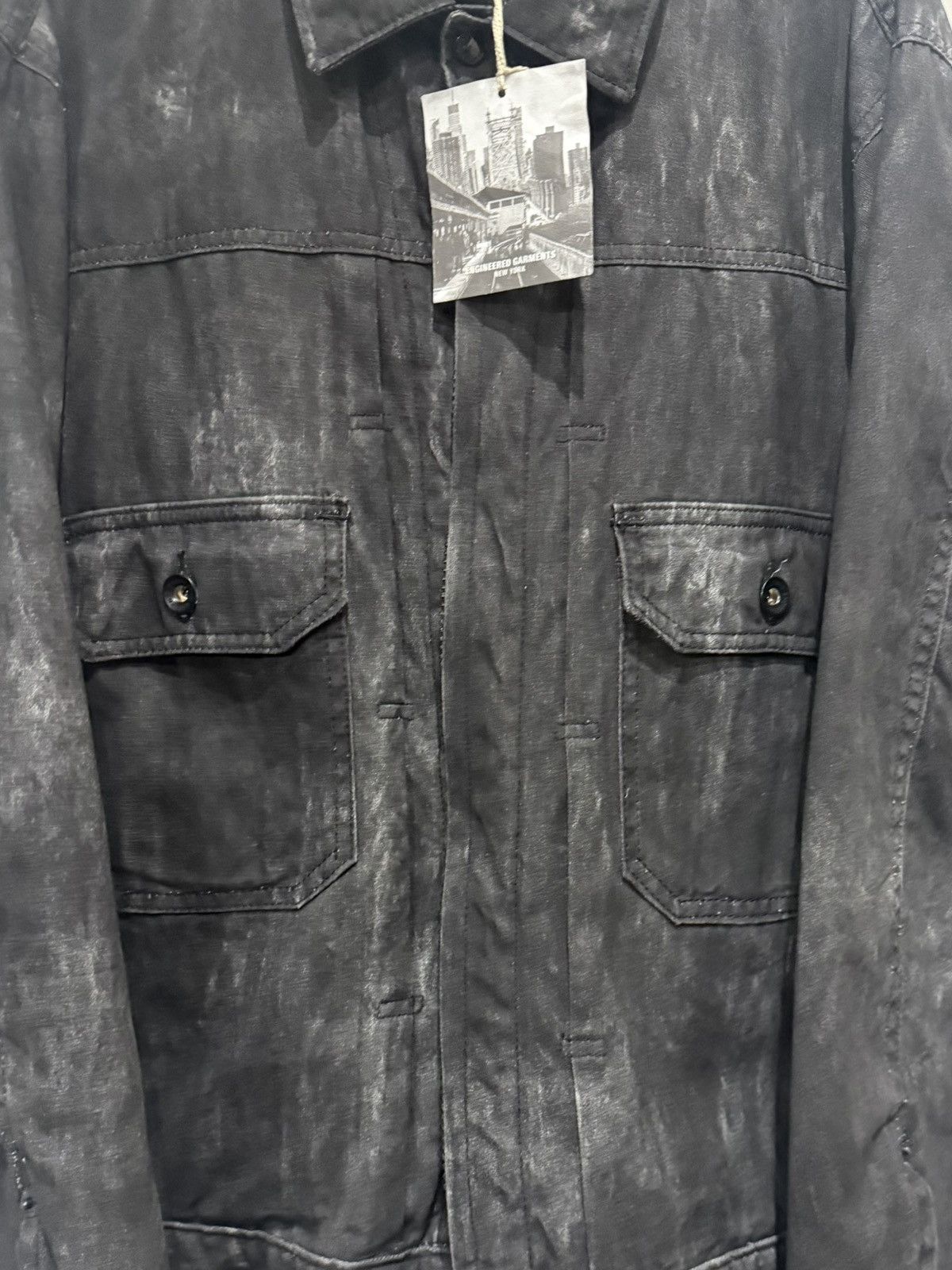 Engineered Garments Engineered Garments Trucker Black Cotton Distressed [NEW] Size US M / EU 48-50 / 2 - 5 Thumbnail