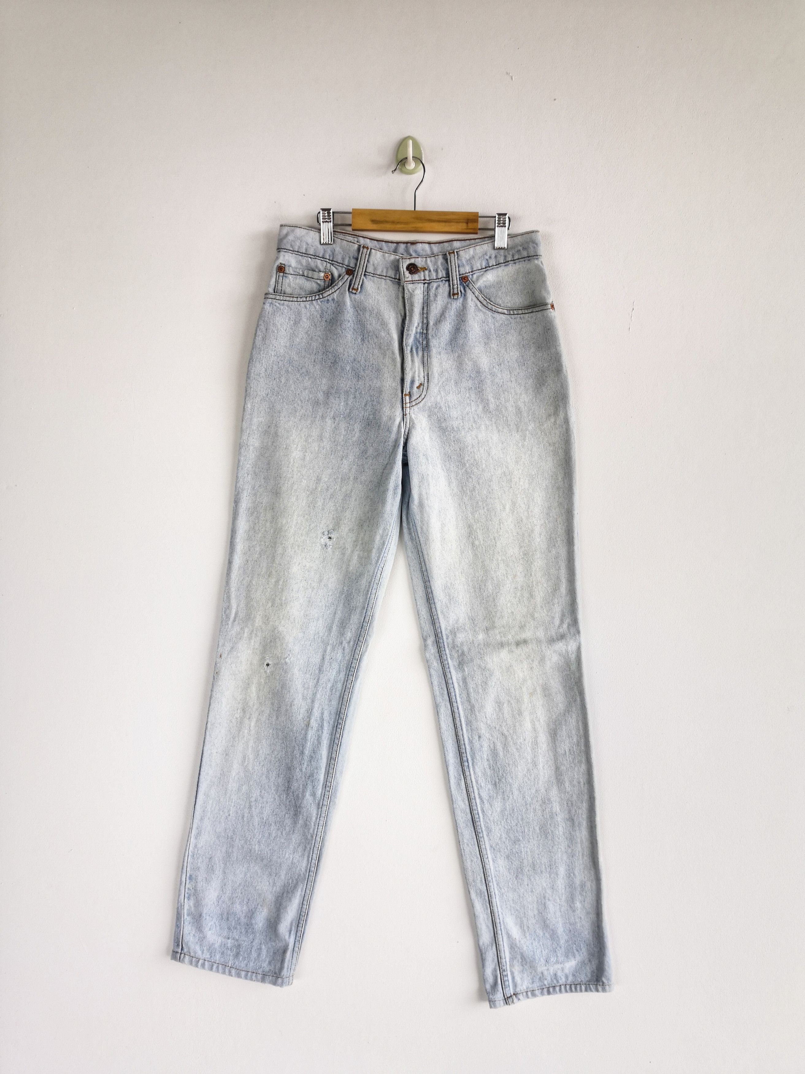 Levi's Vintage Levi's 545 Light Wash Jeans Levis Distressed Denim Size 28" / US 6 / IT 42 - 1 Thumbnail