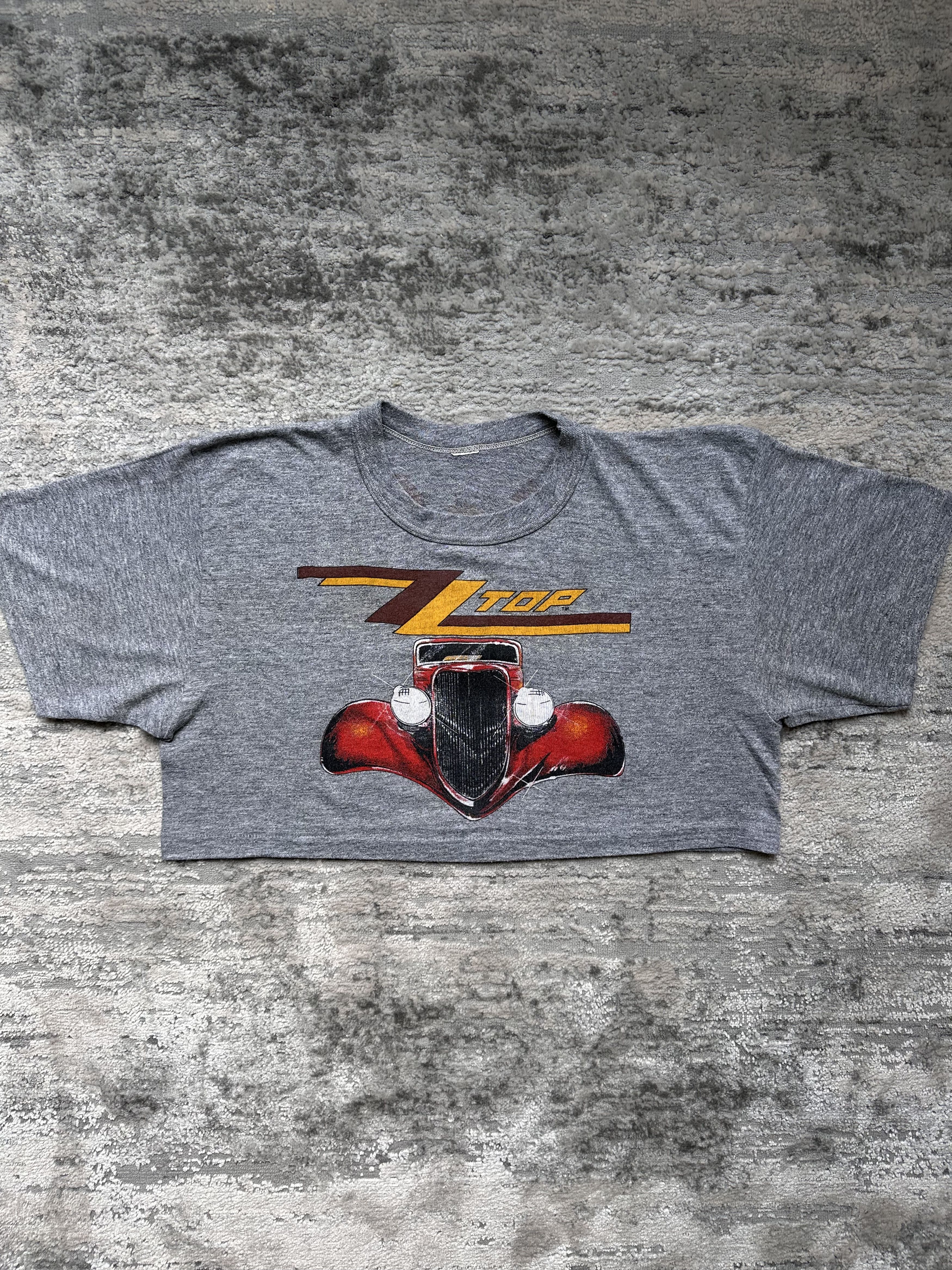 Band Tees Zz top vintage tank top 1983 Size M / US 6-8 / IT 42-44 - 1 Thumbnail