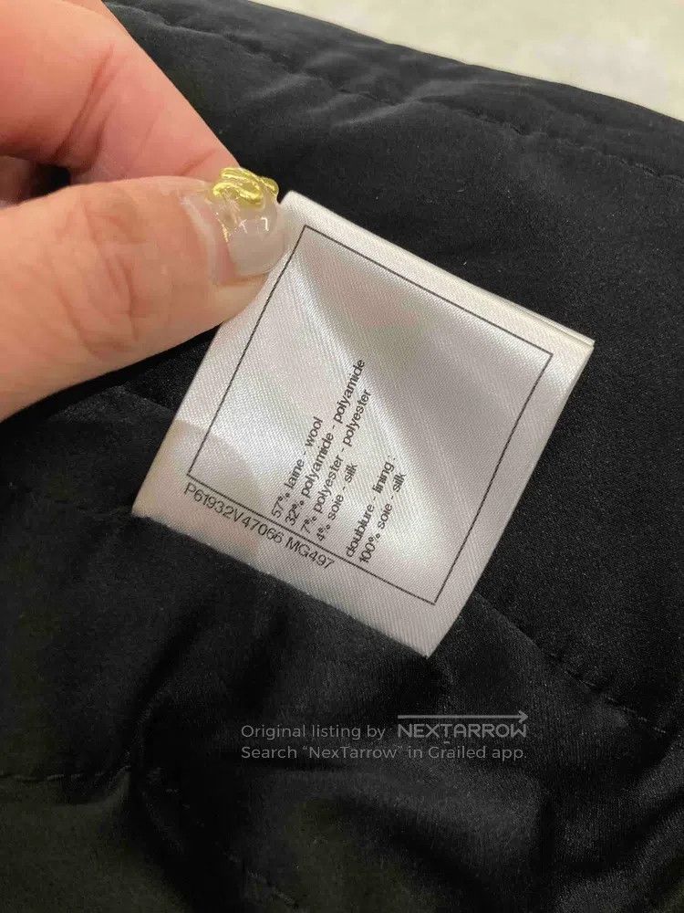 Chanel Chanel 19a Egyptian black gold silhouette coat Size XS / US 0-2 / IT 36-38 - 8 Thumbnail