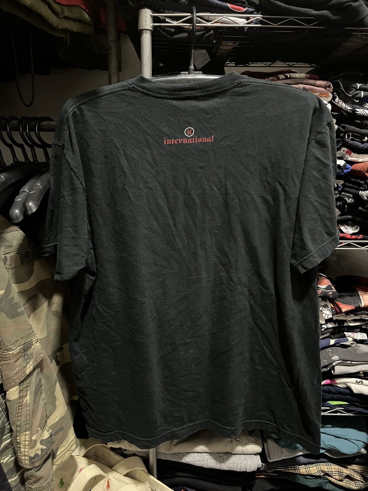 Hurley Hurley International Skull Skateboard Tee Size US XL / EU 56 / 4 - 2 Thumbnail