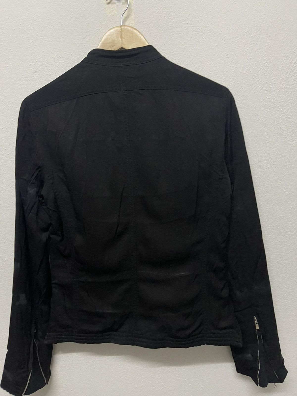 The Viridi-anne 2000s THE VIRIDI-ANNE SILK BIKER JACKET SLEEVE FADED Size US S / EU 44-46 / 1 - 13 Thumbnail
