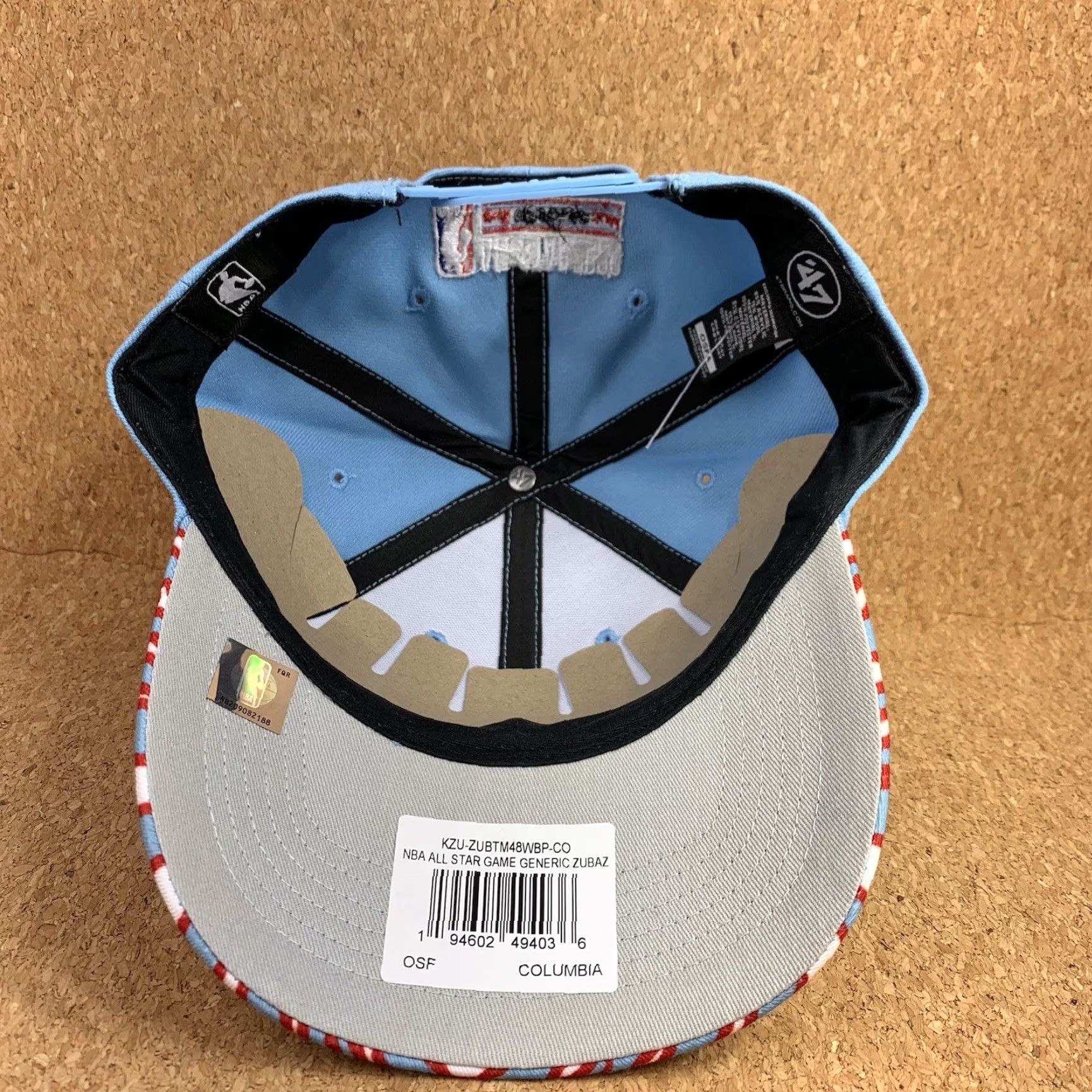 New Era NBA All Stars Chicago 2020 Cap Hat Blue/Red Camo New Era Snap Back Mens Baseball Size ONE SIZE - 5 Thumbnail