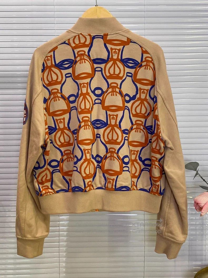 Hermes Hermes Stirrup fantasy print baseball jacket Size S / US 4 / IT 40 - 2 Thumbnail