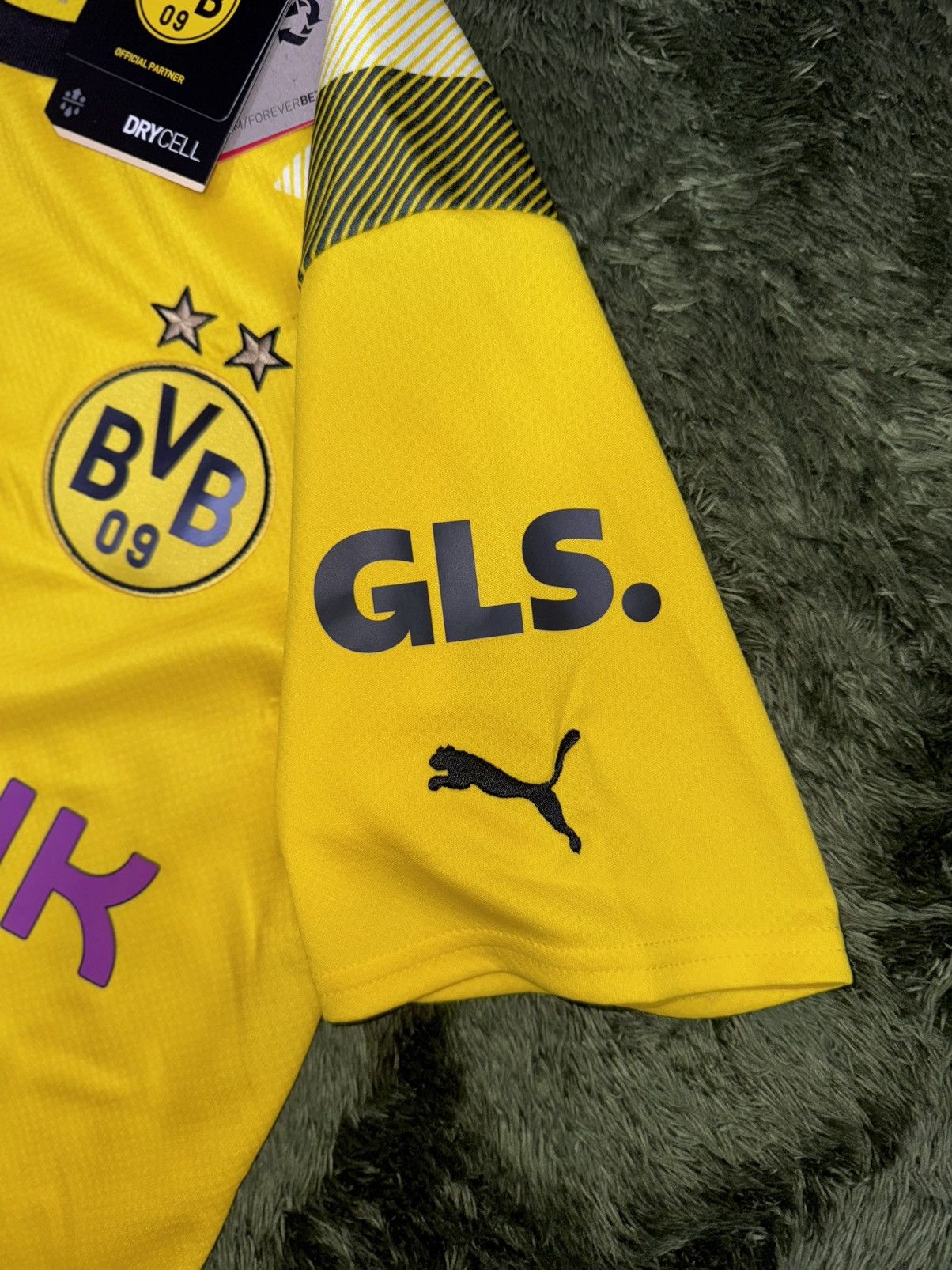 Puma [S] PUMA BVB Borussia Dortmund 22-23 cup jersey non mark Size US S / EU 44-46 / 1 - 3 Thumbnail