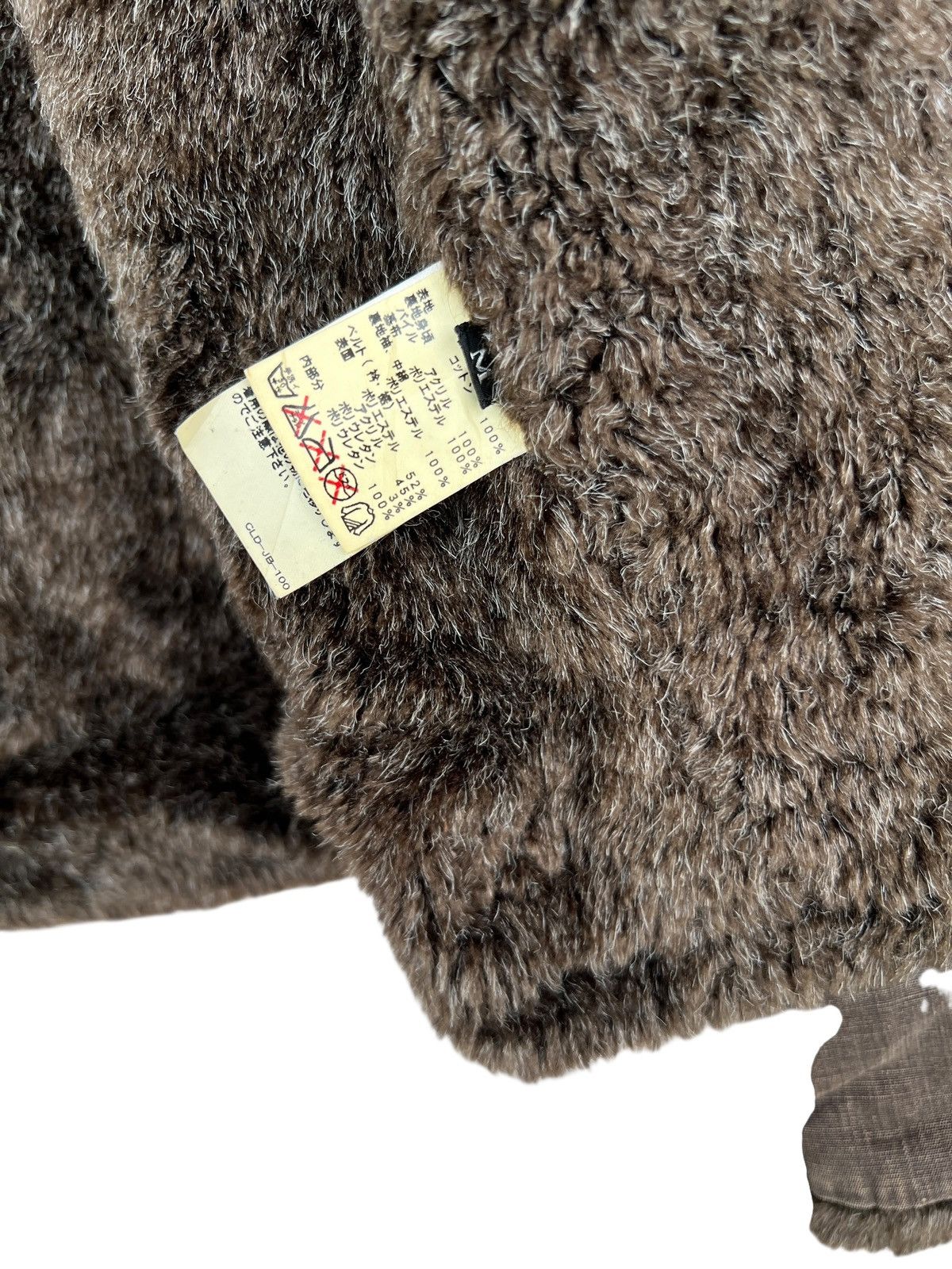 Johnbull Johnbull Alpaca Fur Canvas Sunfaded Brown Jacket Size US M / EU 48-50 / 2 - 14 Thumbnail
