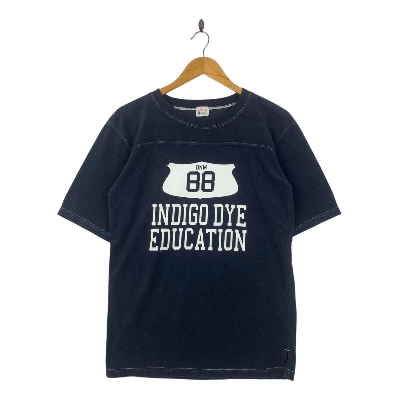 Vintage Vintage DENIME WAREHOUSE JAPAN Indigo Dye Education Tee Size US L / EU 52-54 / 3 - 1 Thumbnail
