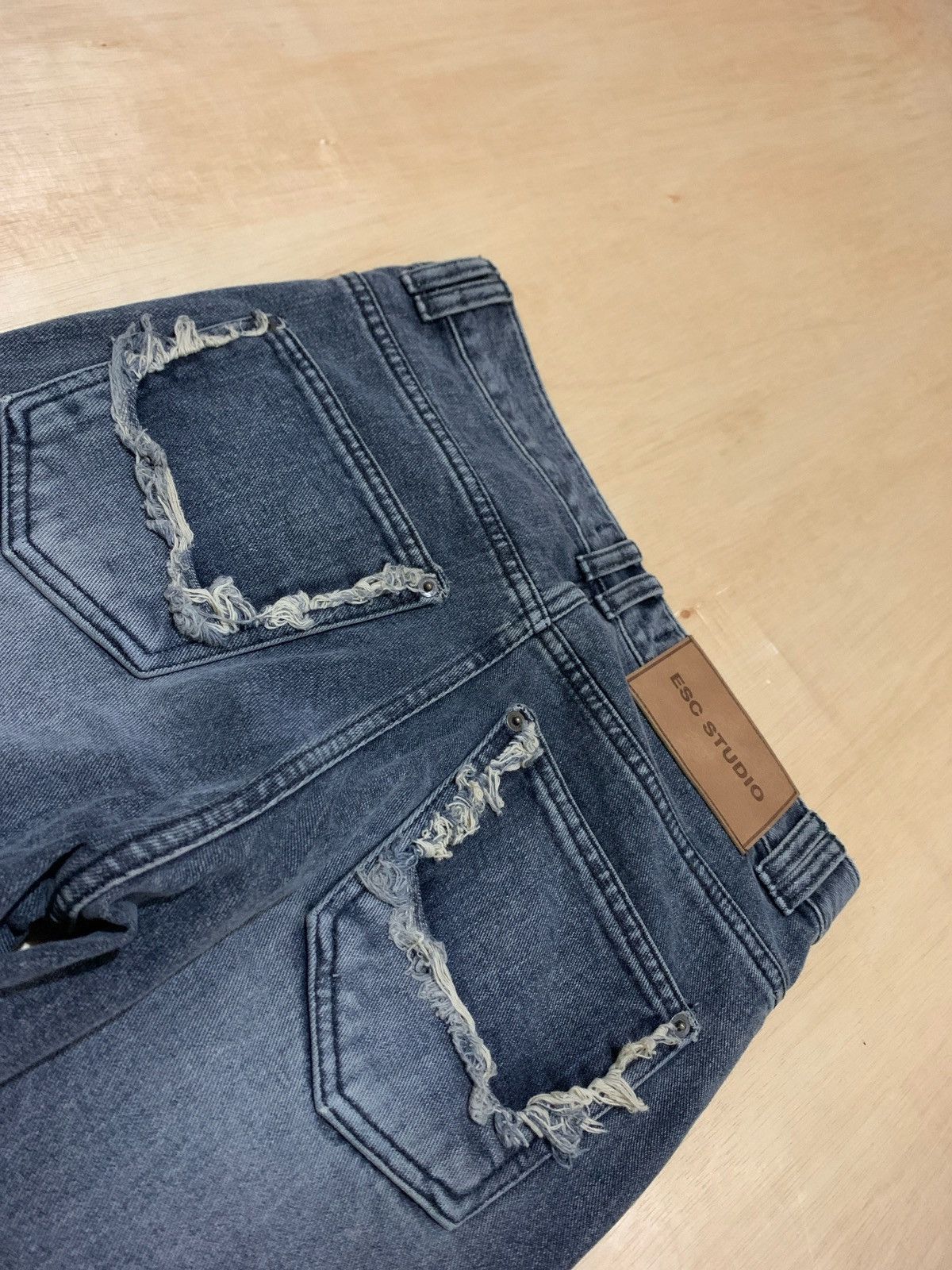Hysteric Glamour × If Six Was Nine × Japanese Brand Flare Esc Studio Lgb Style Jeans Bootcut Size US 31 - 4 Thumbnail