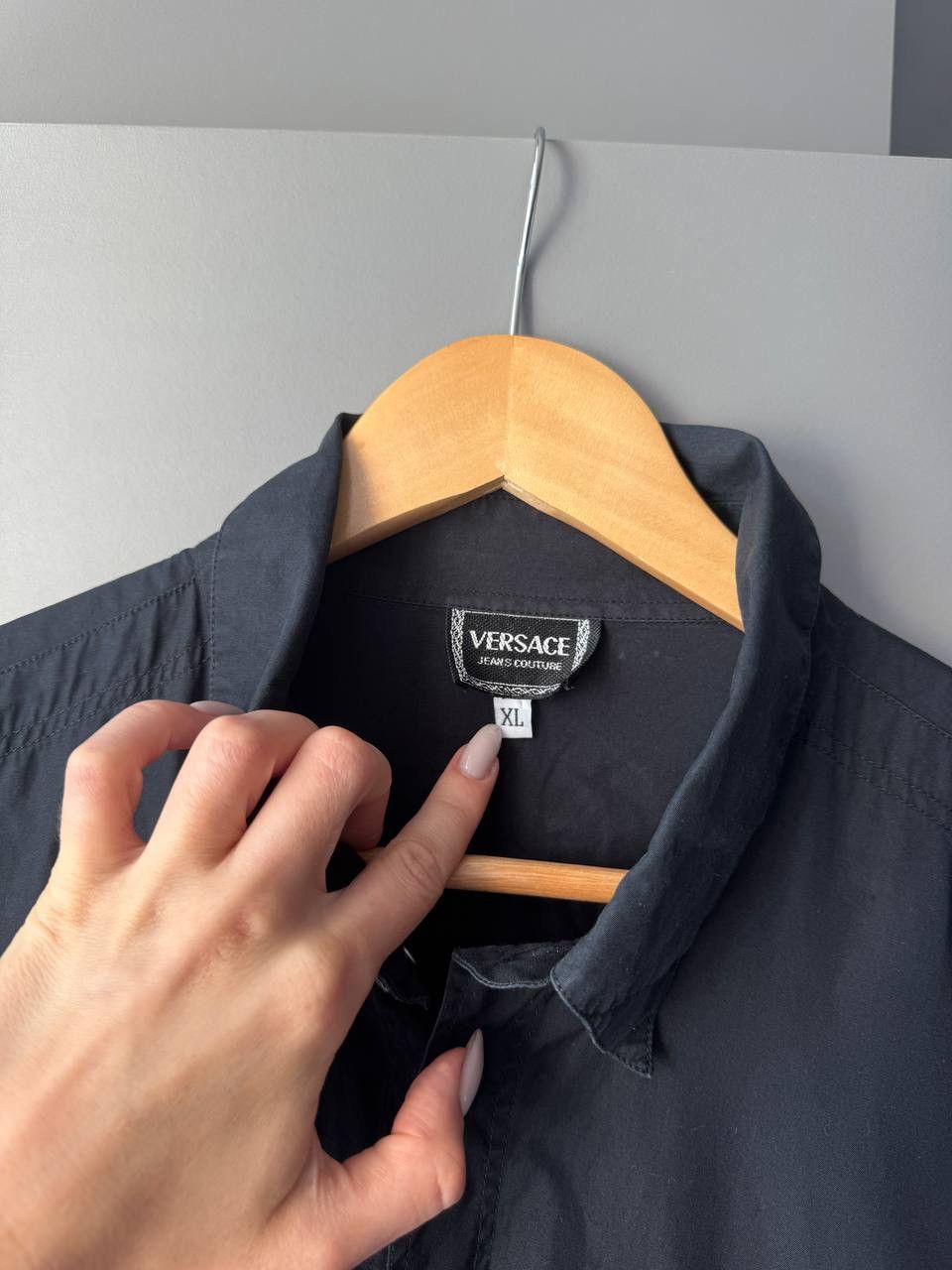 Versace VERSACE JEANS COUTURE 1/4 Zip Vintage Shirt Size US XL / EU 56 / 4 - 5 Thumbnail