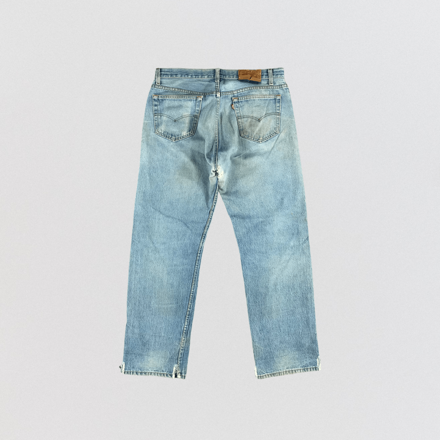 Levi's × Vintage Vintage 90s Light Wash Levis 501 Jeans-JM2739 Size US 36 / EU 52 - 2 Thumbnail