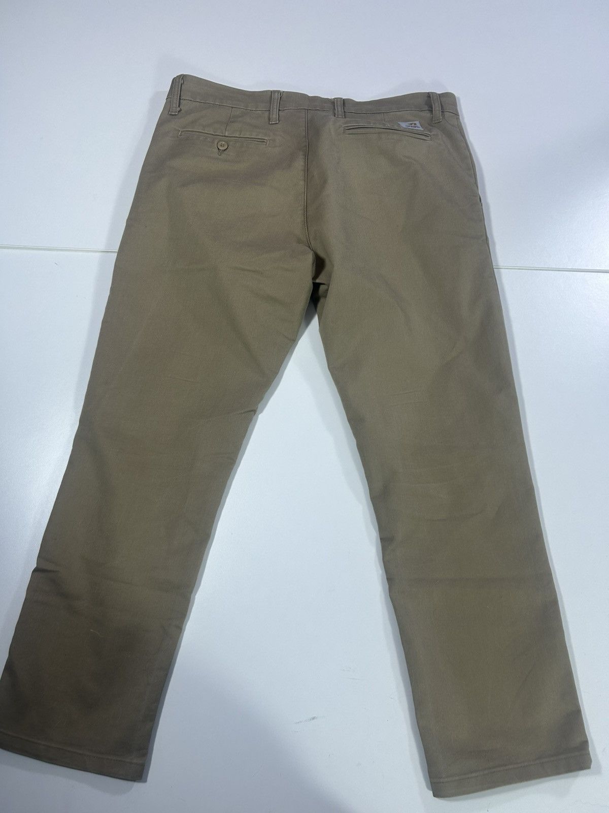 Carhartt Mens Carhartt sid pants trousers W34 L32 beige Size US 34 / EU 50 - 4 Thumbnail