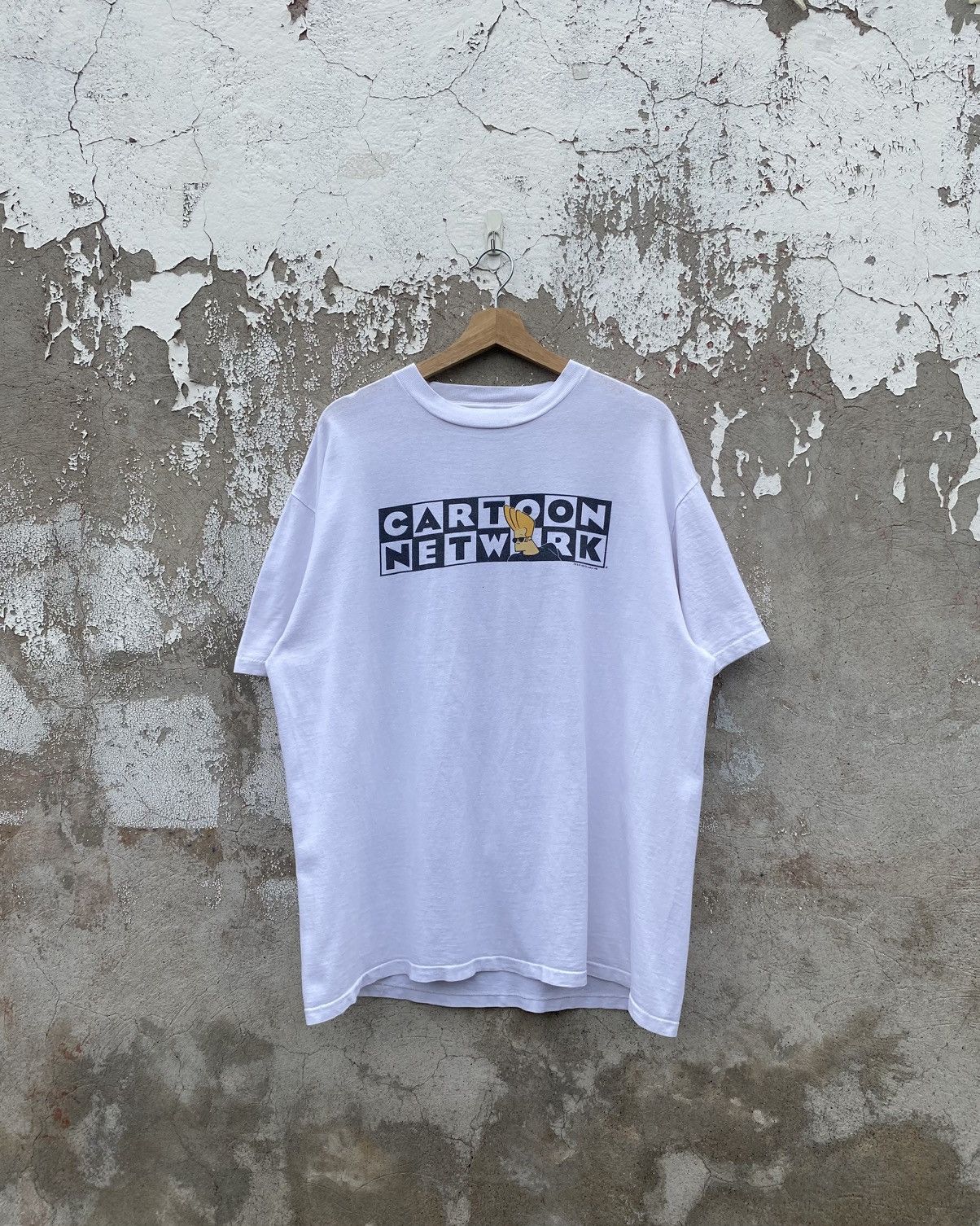 Cartoon Network “RARE” Vintage 1998 Cartoon Network Johnny Bravo Bogo Tee Size US XL / EU 56 / 4 - 2 Thumbnail