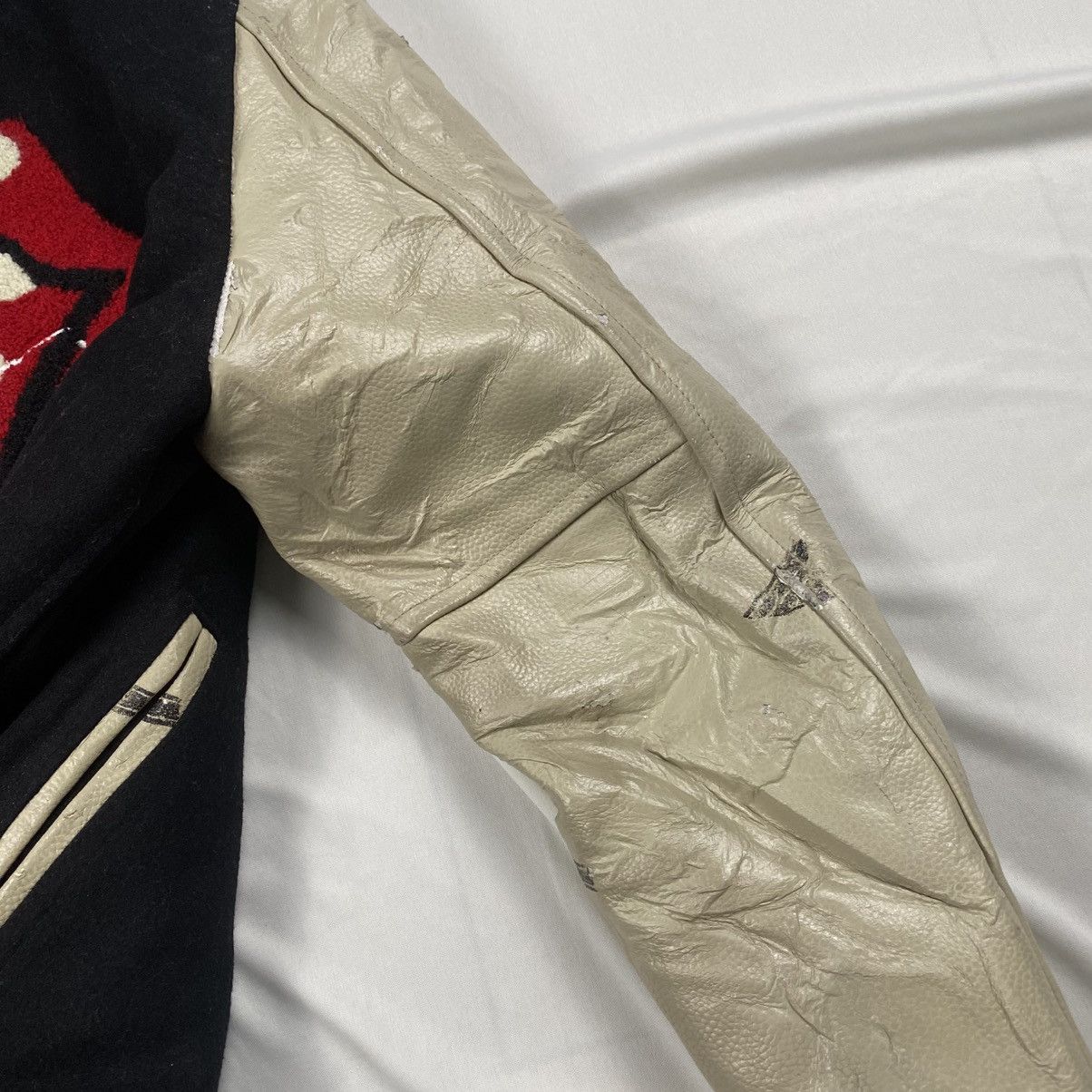 JACKROSE Rare Jackrose Vintage Rolling Stones Varsity Wool Jcket Size US S / EU 44-46 / 1 - 5 Thumbnail