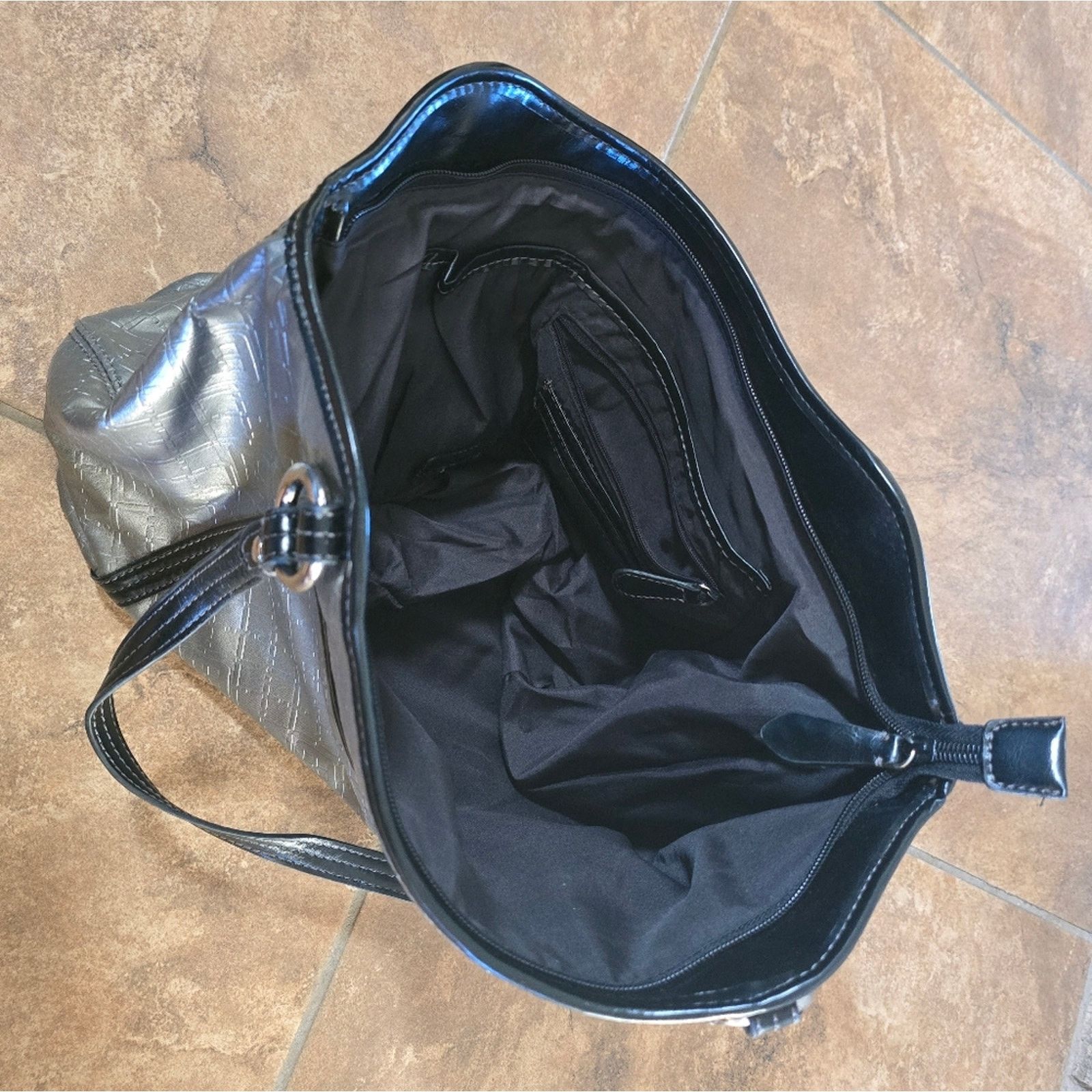 Other Grey Metallic Black Detailed | N&Co | Handbag Size ONE SIZE - 3 Thumbnail