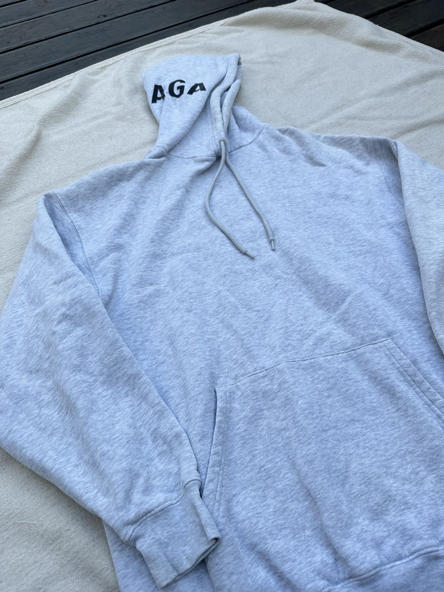 Balenciaga Balenciaga Sweatshirt Hood Back Logo Gray Hoodie Size US XS / EU 42 / 0 - 12 Thumbnail