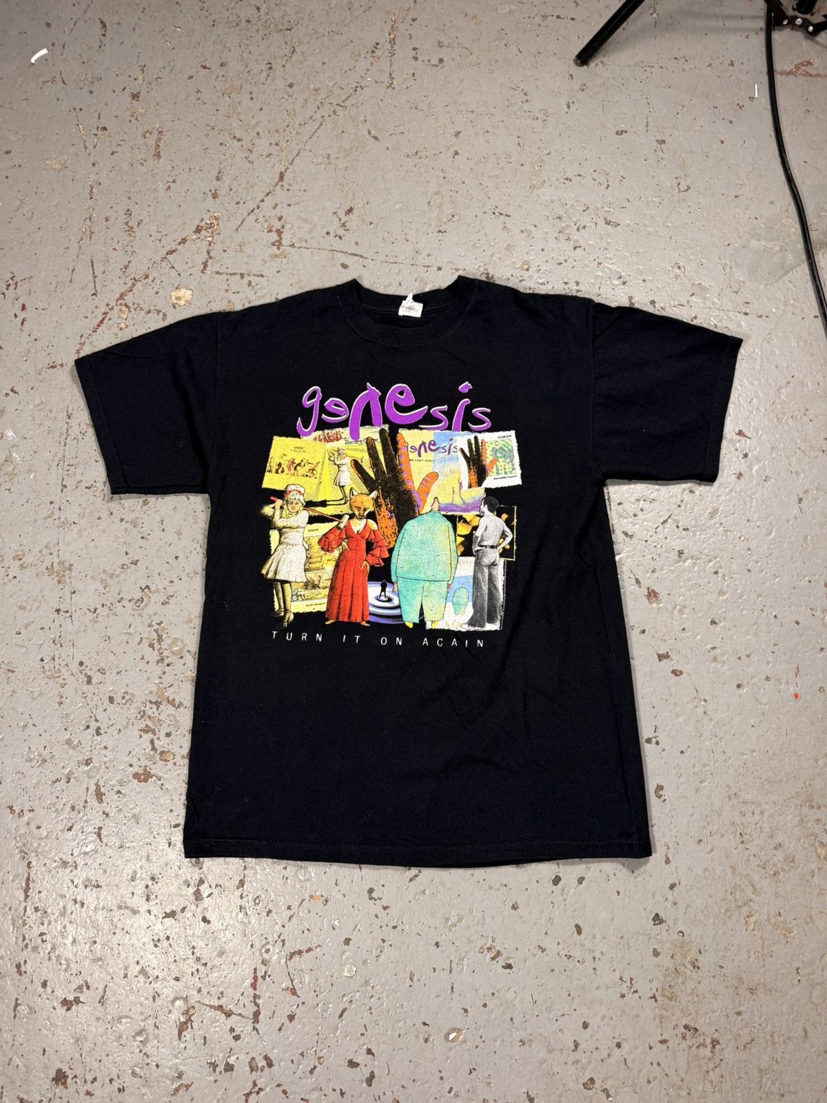 Other Vintage Genesis 2007 Turn It On Again Tour Tee Size US L / EU 52-54 / 3 - 1 Thumbnail
