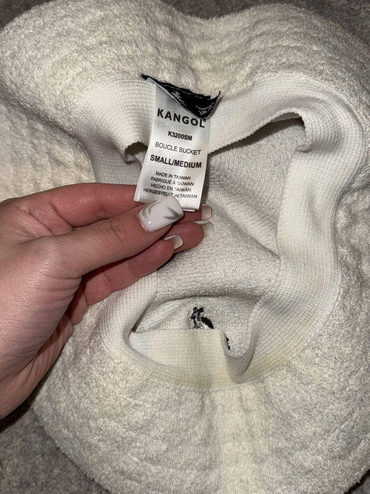 Kangol Kangol white warm hat Size ONE SIZE - 5 Thumbnail