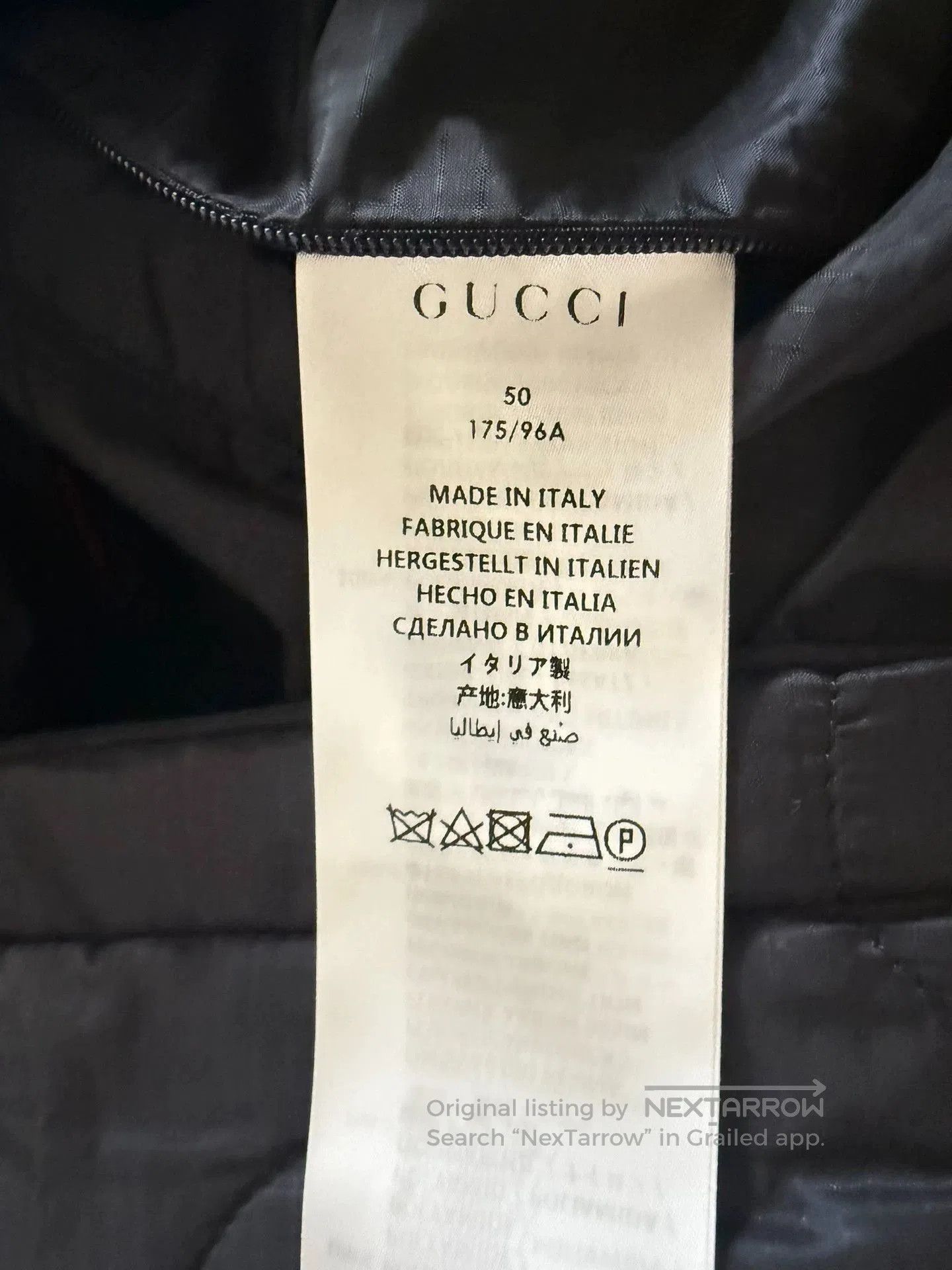 Gucci gucci quilted jacket with red and blue stripes. Size US L / EU 52-54 / 3 - 4 Thumbnail