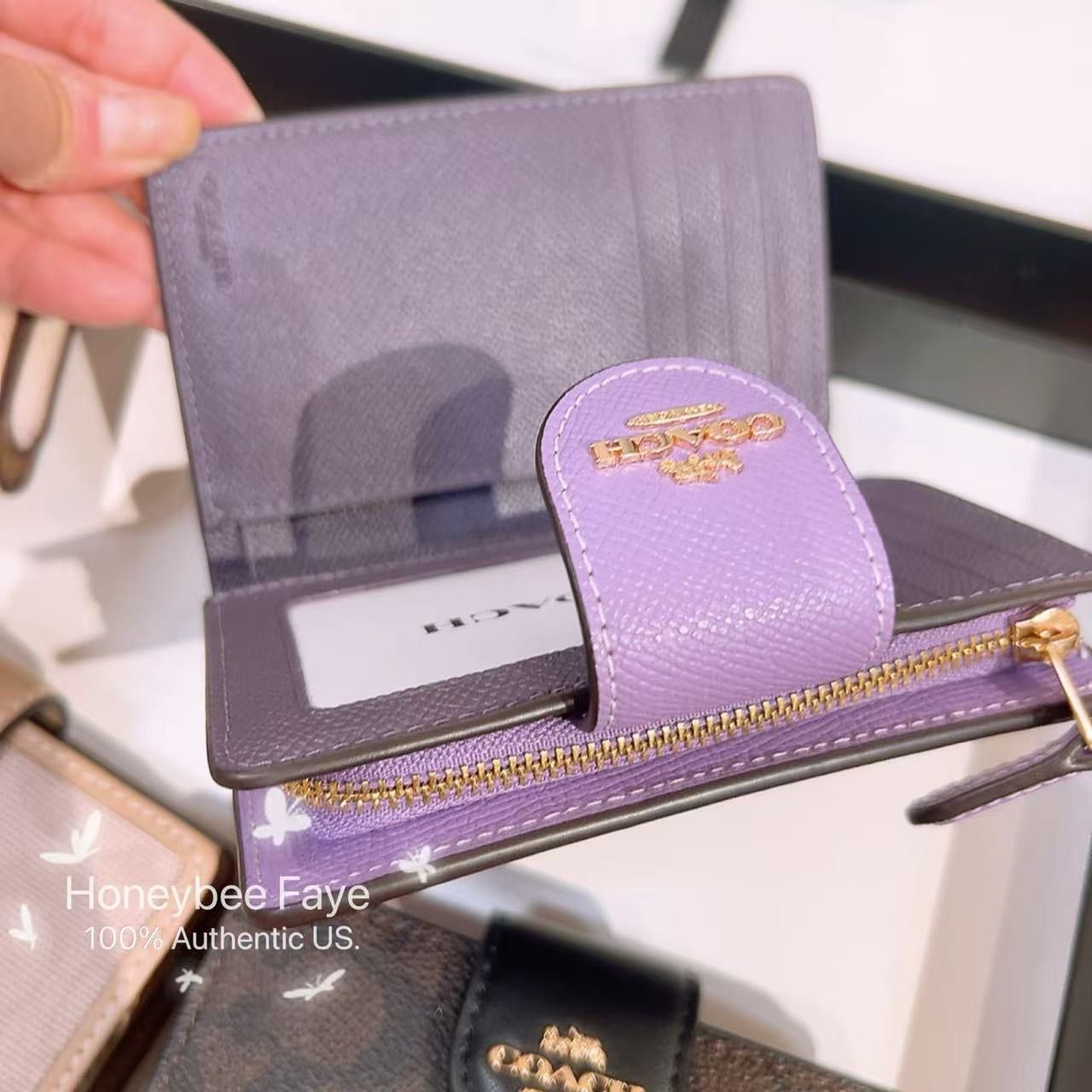 Coach Medium Corner Zip Wallet #6390 Size ONE SIZE - 2 Thumbnail