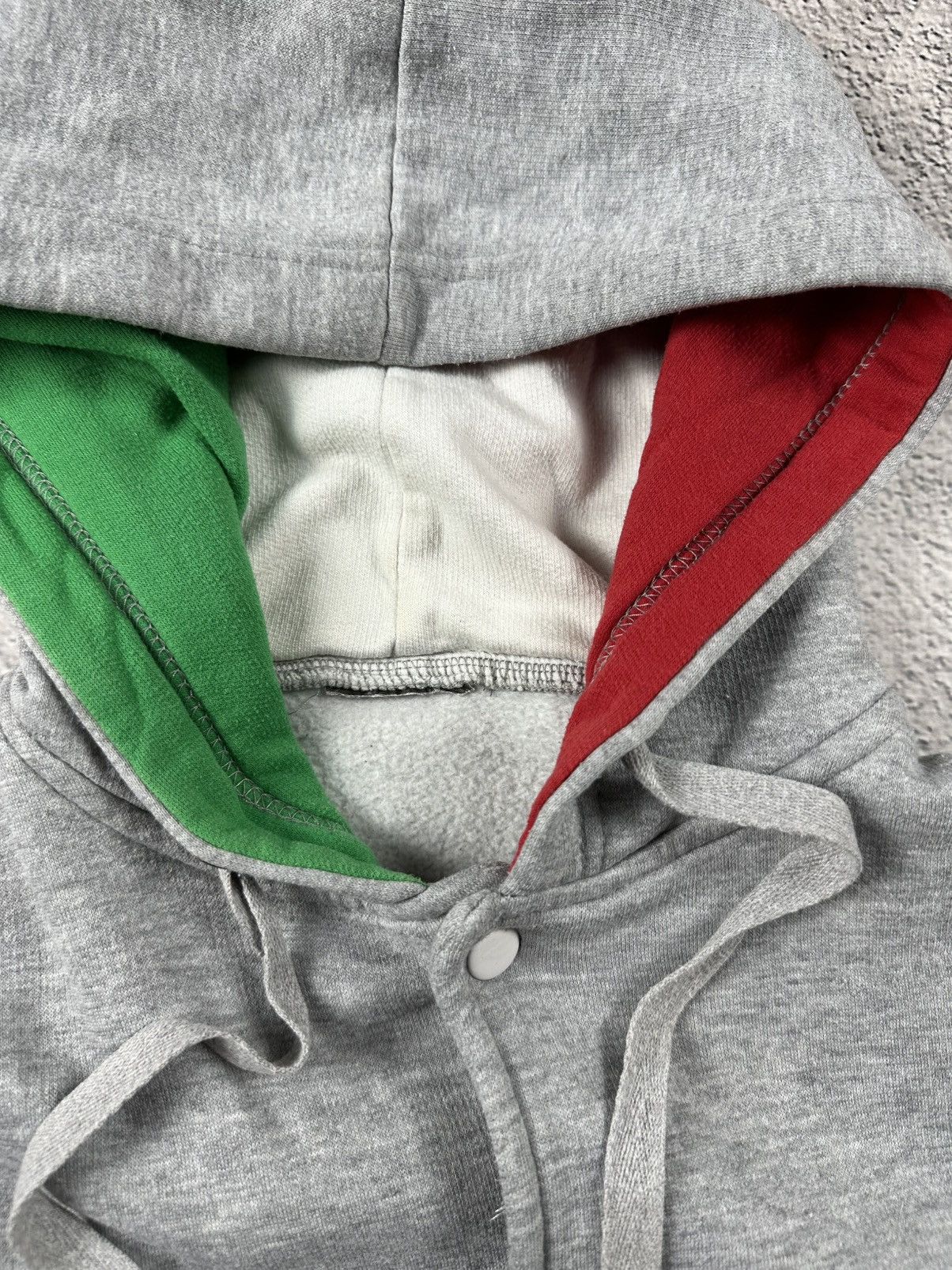 Japanese Brand Italia Full Zip Hoodie Y2K Soccer Jersey Blockcore Style Size US M / EU 48-50 / 2 - 6 Thumbnail
