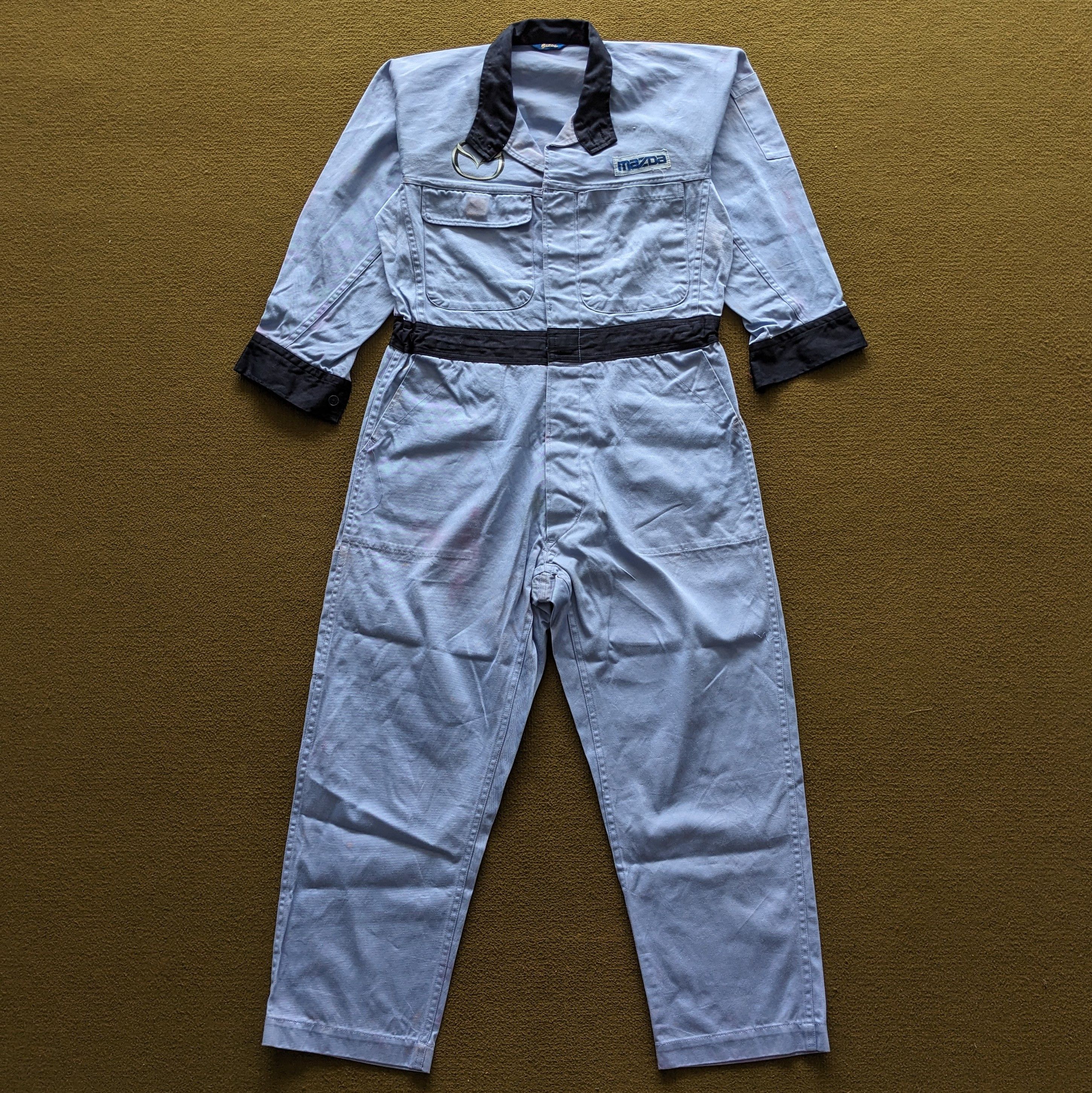 Vintage Vintage MAZDA Racing Coverall Workwear Custom Jacket Size US S / EU 44-46 / 1 - 3 Thumbnail