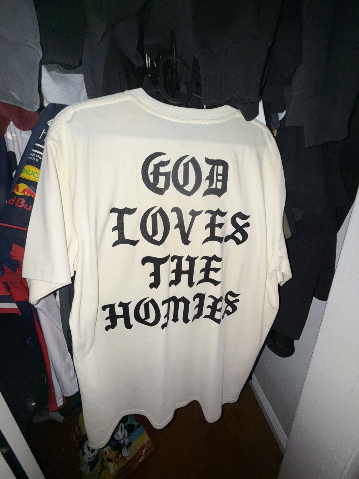 XLサイズGOD LOVES THE HOMIES JERSEY XLサイズGOD LOVES THE HOMIES JERSEY
