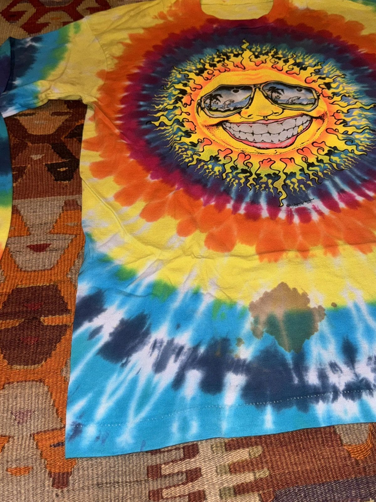 Grateful Dead × Vintage rare tie dye long sleeve jerry jaspar grateful dead L Size US L / EU 52-54 / 3 - 6 Thumbnail