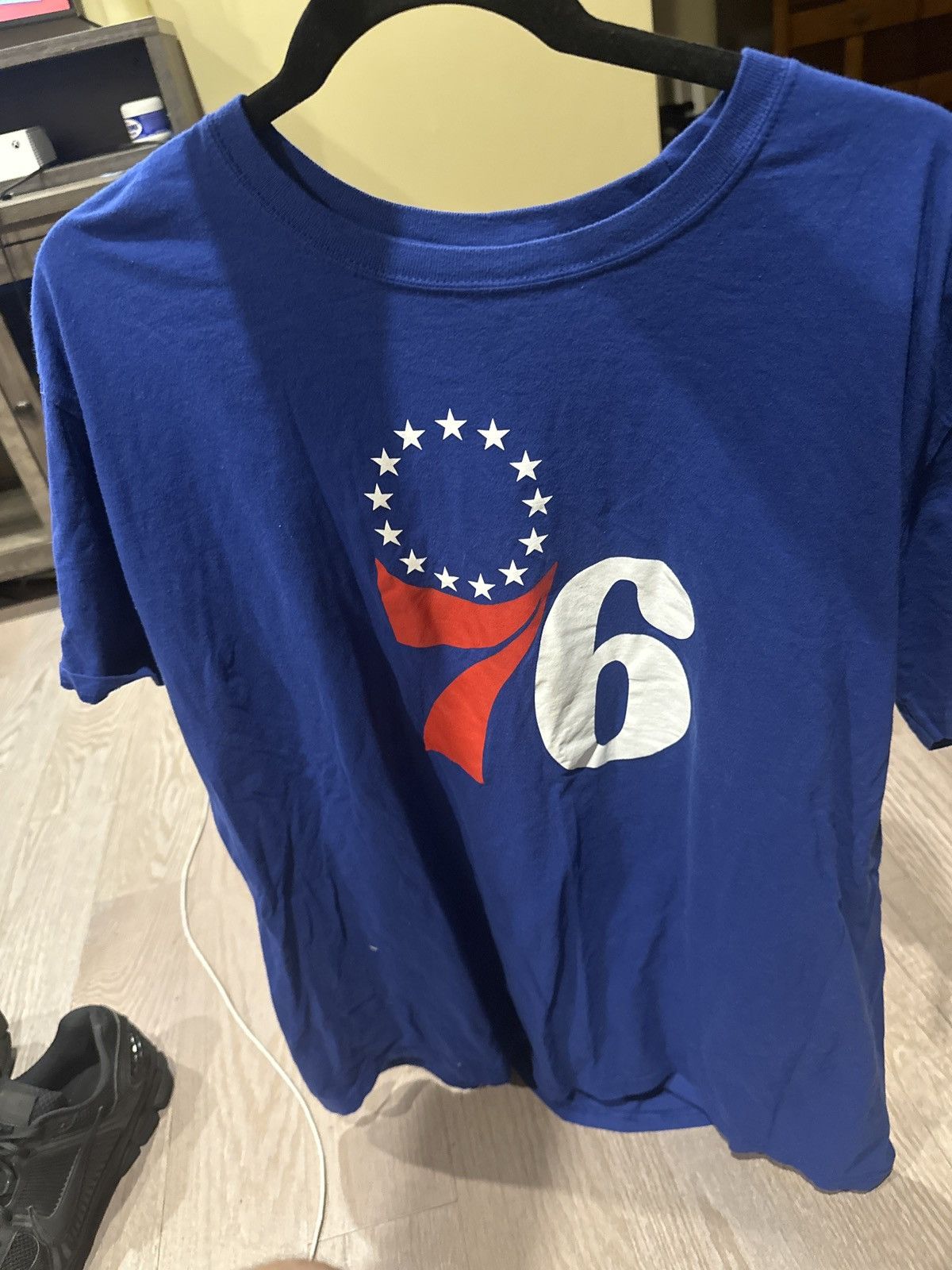 NBA Sixers Logo Embiid Shirt Size US XL / EU 56 / 4 - 1 Thumbnail
