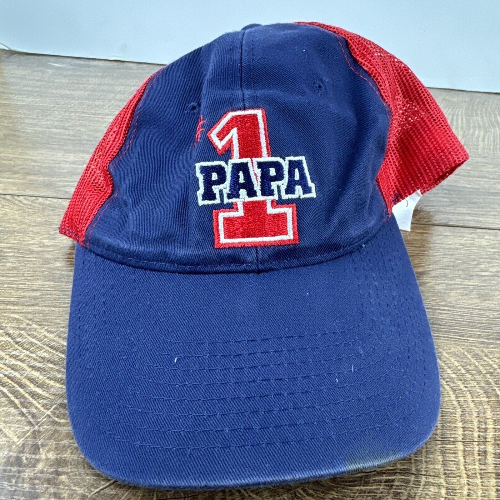 Other #1 Papa Hat Papa Blue Hat Adjustable Adult Size Hat Cap Size ONE SIZE - 4 Thumbnail