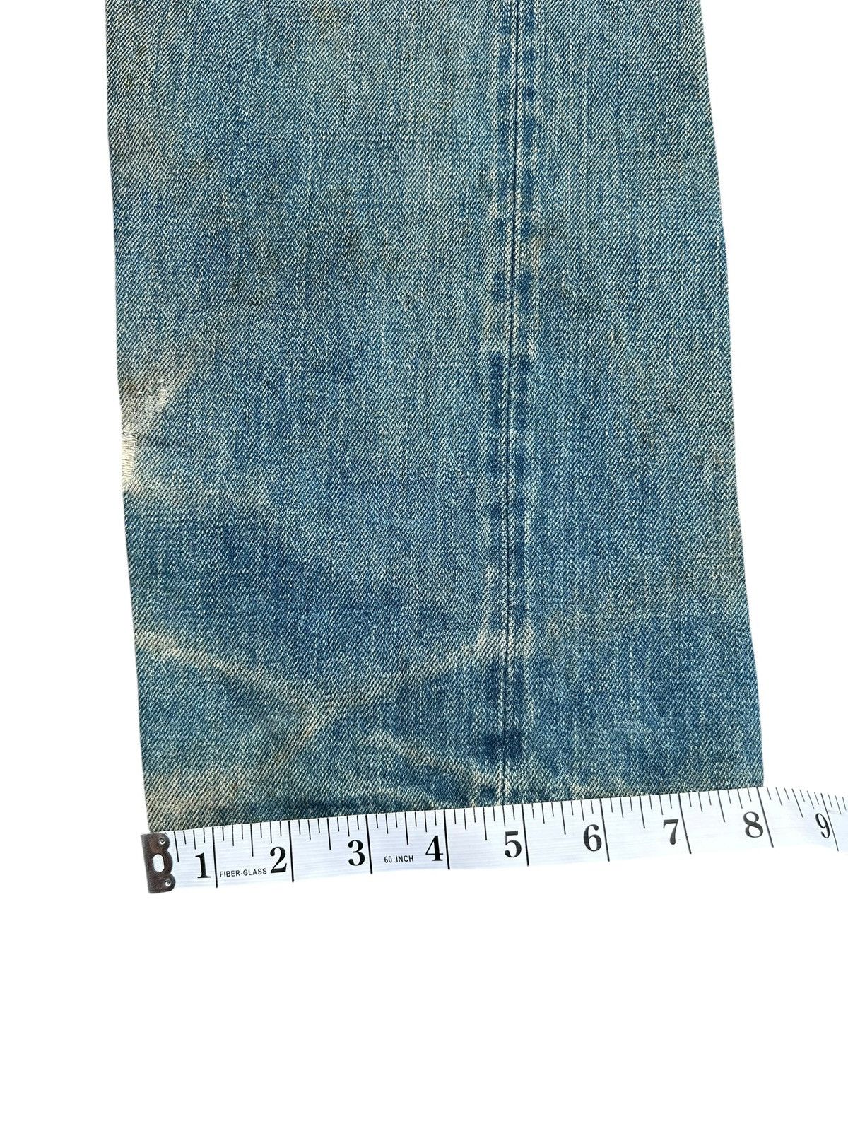 Kapital Vintage Levis Big E Selvedge Distressed Denim Jeans Size US 32 / EU 48 - 25 Thumbnail