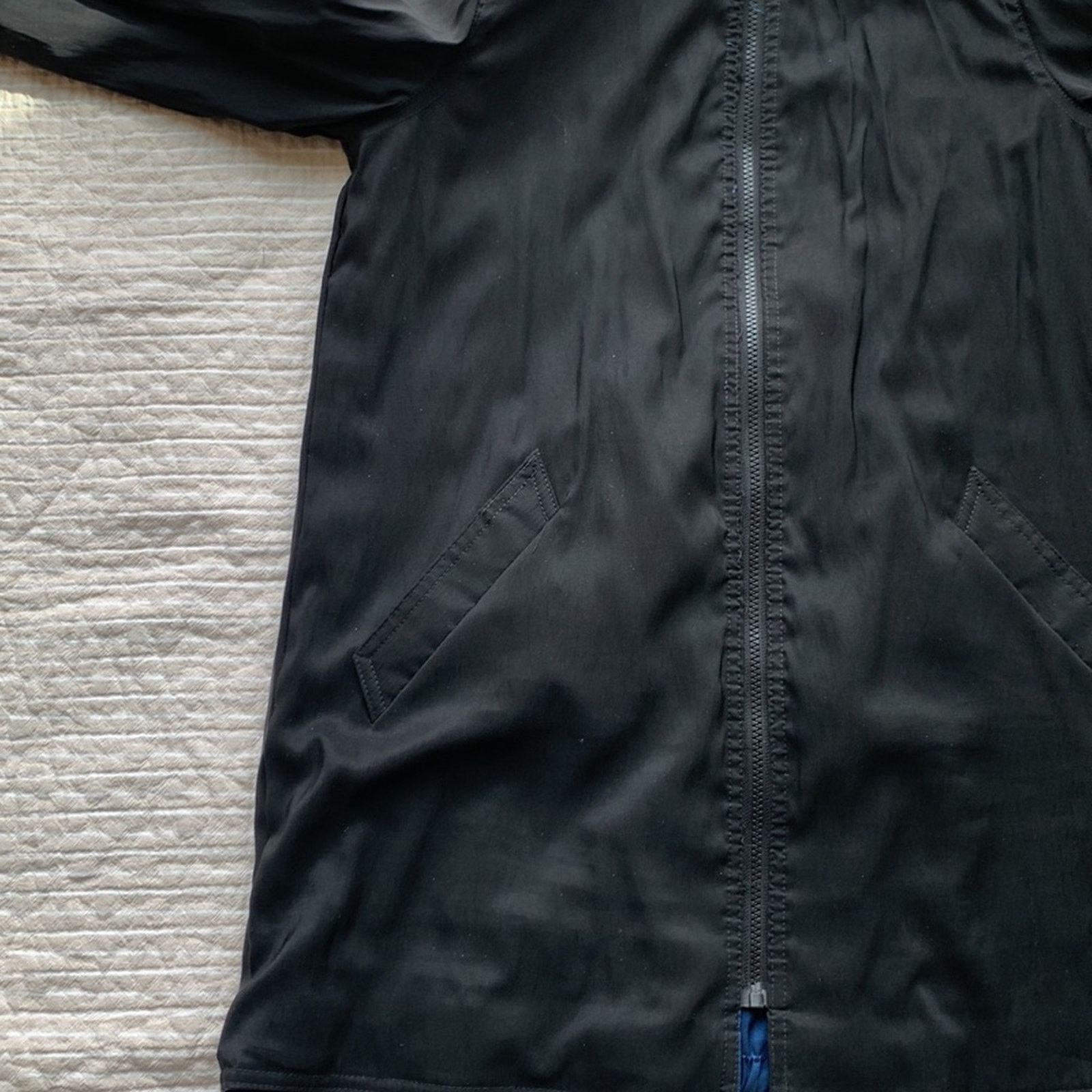 Vintage Mycra pac reversible blue travel raincoat jacket Size XS / US 0-2 / IT 36-38 - 10 Thumbnail