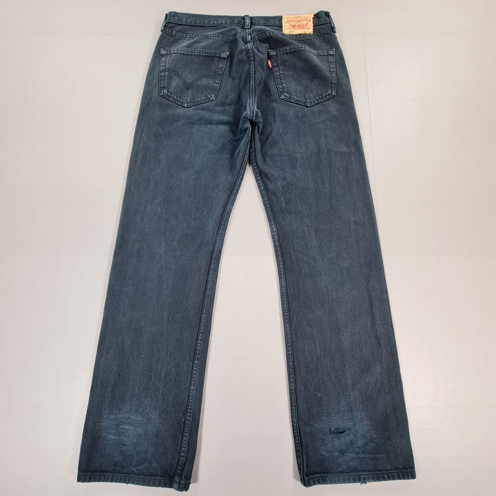 Levi's Levi's 501 Jeans Mens Regular Straight Denim W34 L32 Blue 5-Pocket Button Fly Classic 90s Theme USA Signature Gift Size US 34 / EU 50 - 6 Thumbnail