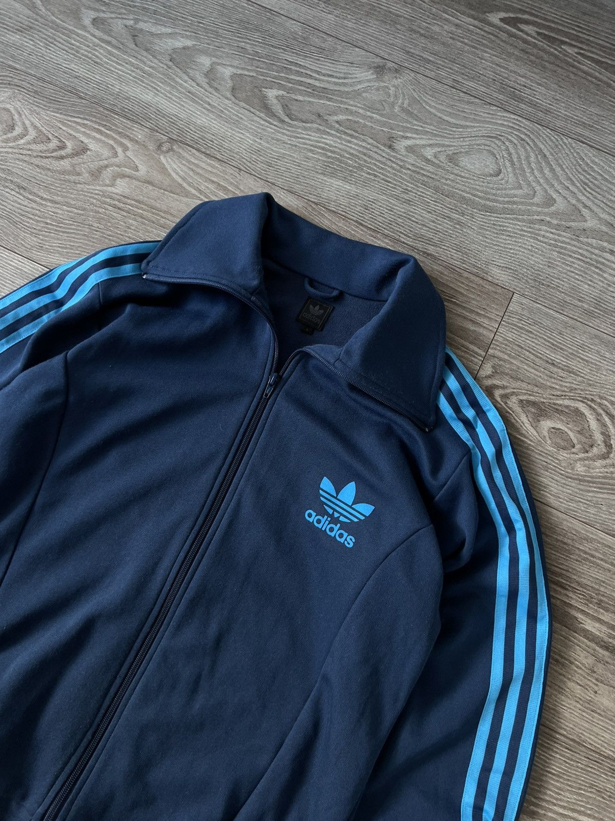 Adidas Vintage Adidas 2004 Football Blockcore Olympic Zip Jacket Size US L / EU 52-54 / 3 - 7 Thumbnail