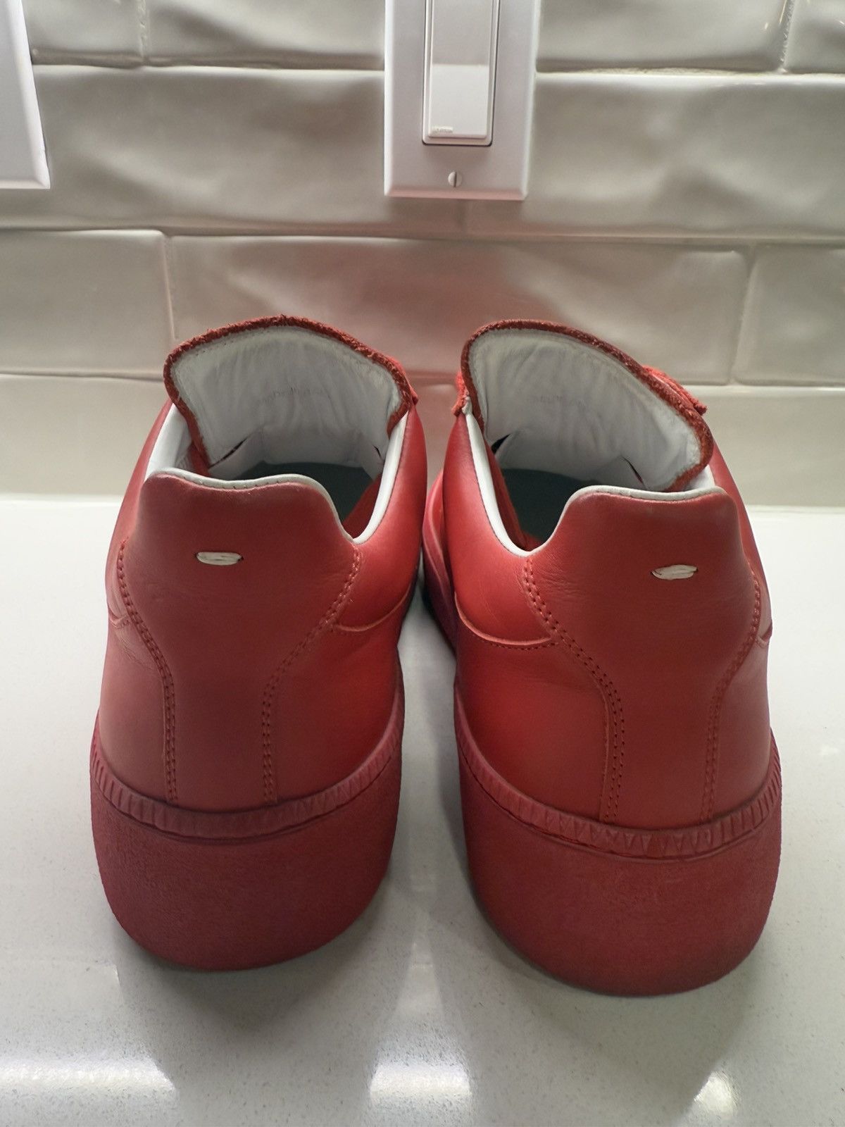 Maison Margiela RARE Maison Margiela Sub Low Red Size US 9 / EU 42 - 3 Thumbnail