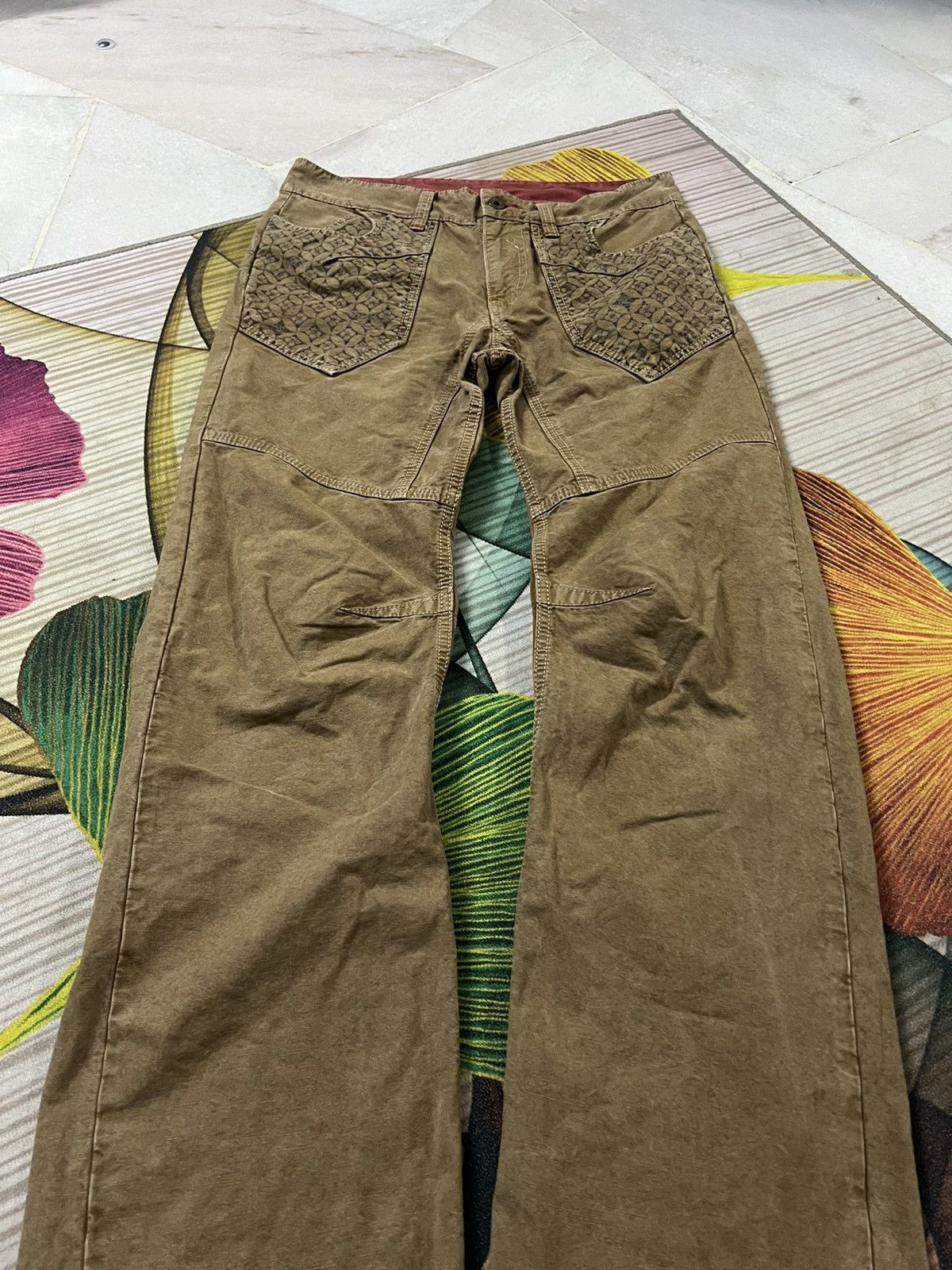 Eternal × If Six Was Nine × Japanese Brand VINTAGE ETERNAL ART PUNK PANTS VERY RARE Size US 32 / EU 48 - 3 Thumbnail