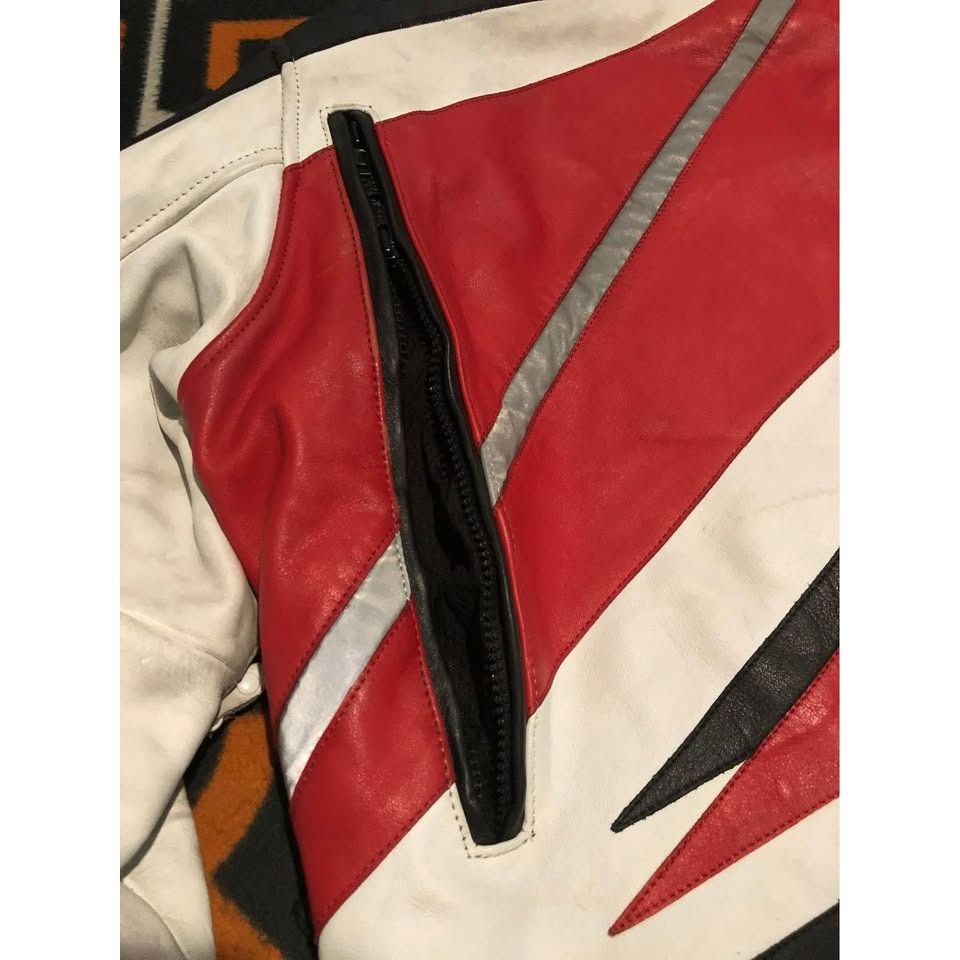 Other VTG Riding Jacket Size 44 Men Leather, Armor, HJC CIROTECH Size US M / EU 48-50 / 2 - 3 Thumbnail