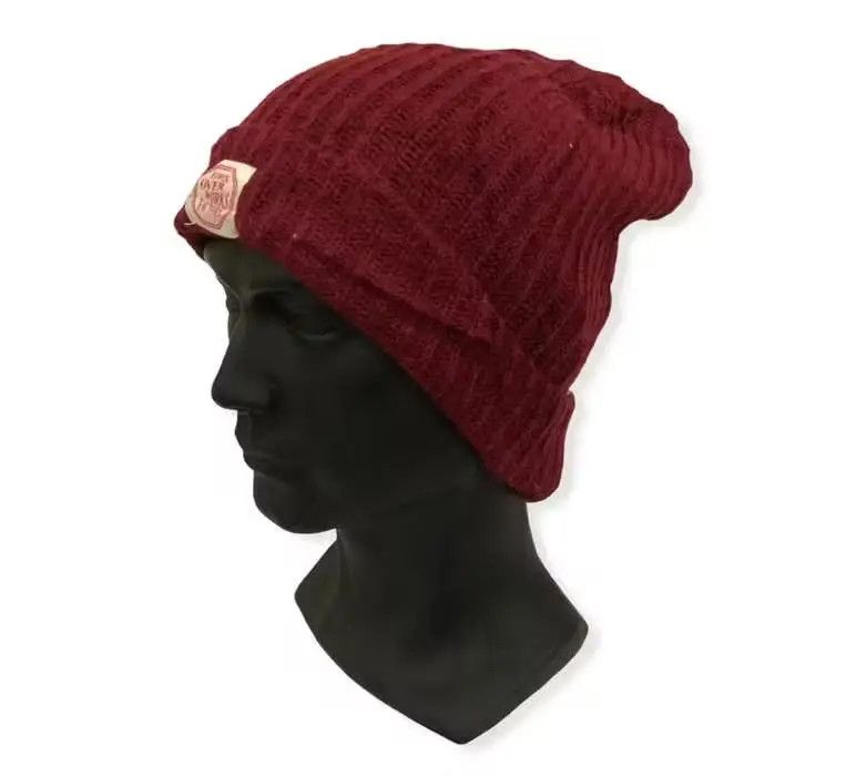 Edwin Vintage Edwin Classic Logo beanie Hat Size ONE SIZE - 3 Thumbnail